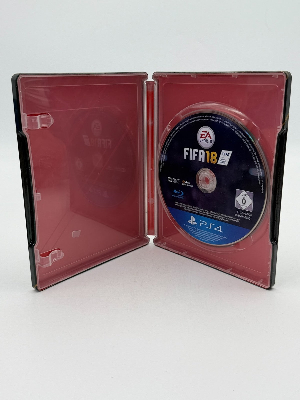 FIFA 18 Ultimate Team Steelbook Sony Playstation 4 Sehr guter Zustand OVP