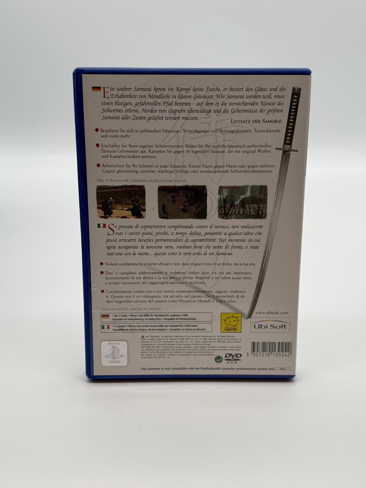 Sword of the Samurai Sony Playstation 2 Sehr guter Zustand CIB OVP