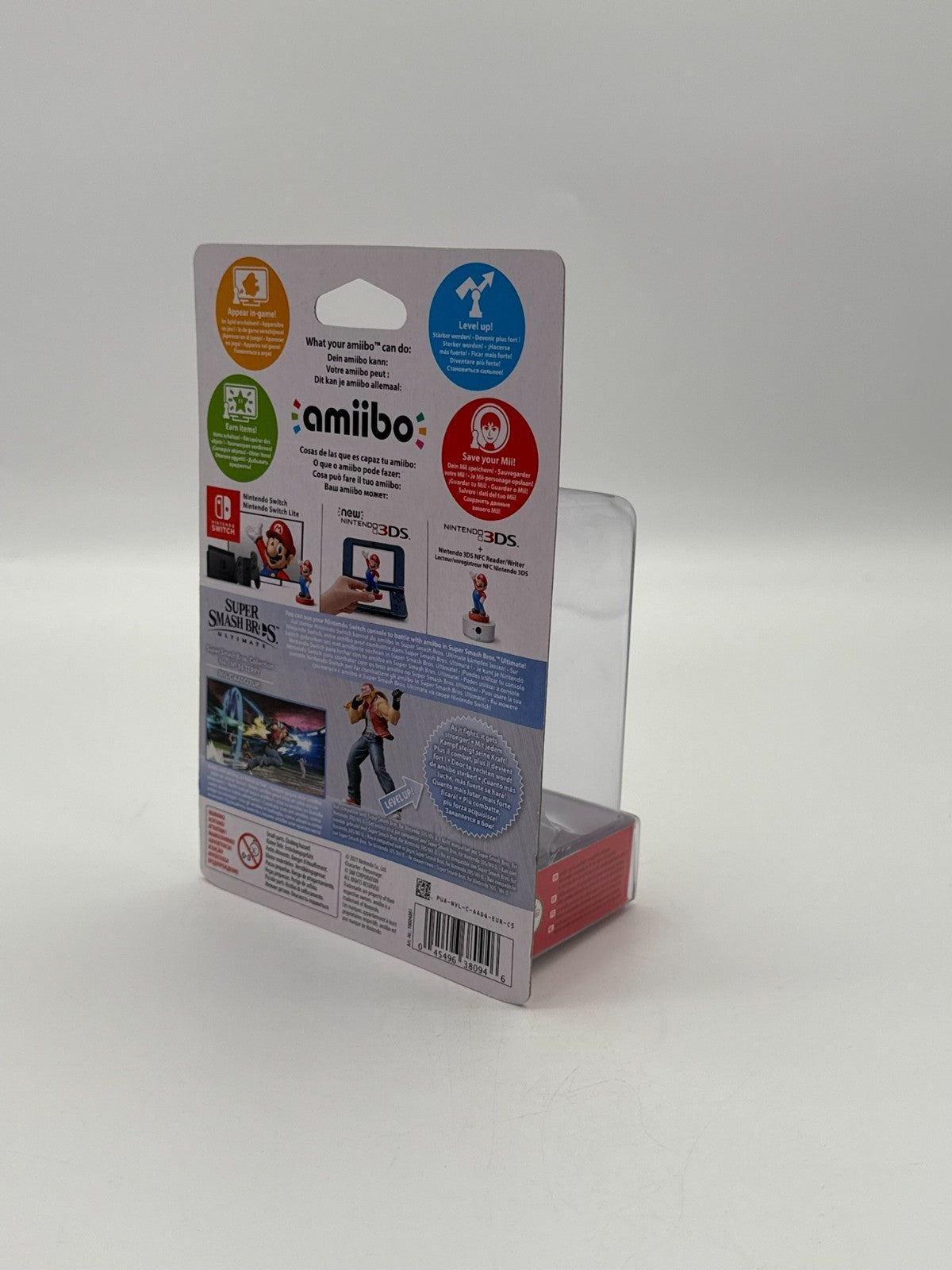 Super Smash Bros. Terry N° 86 Amiibo Neuf sous blister & Jamais utilisé CIB OVP