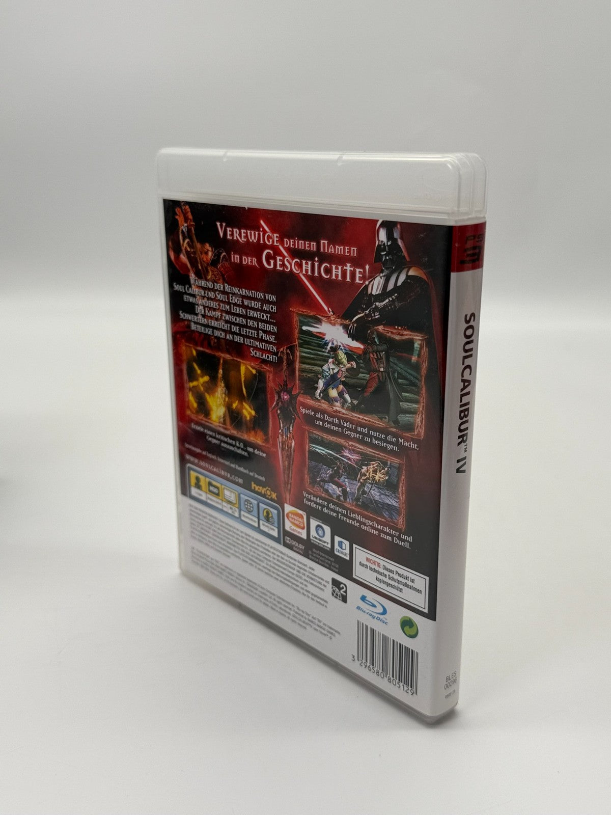 Soulcalibur IV Sony Playstation 3 Très bon état CIB OVP
