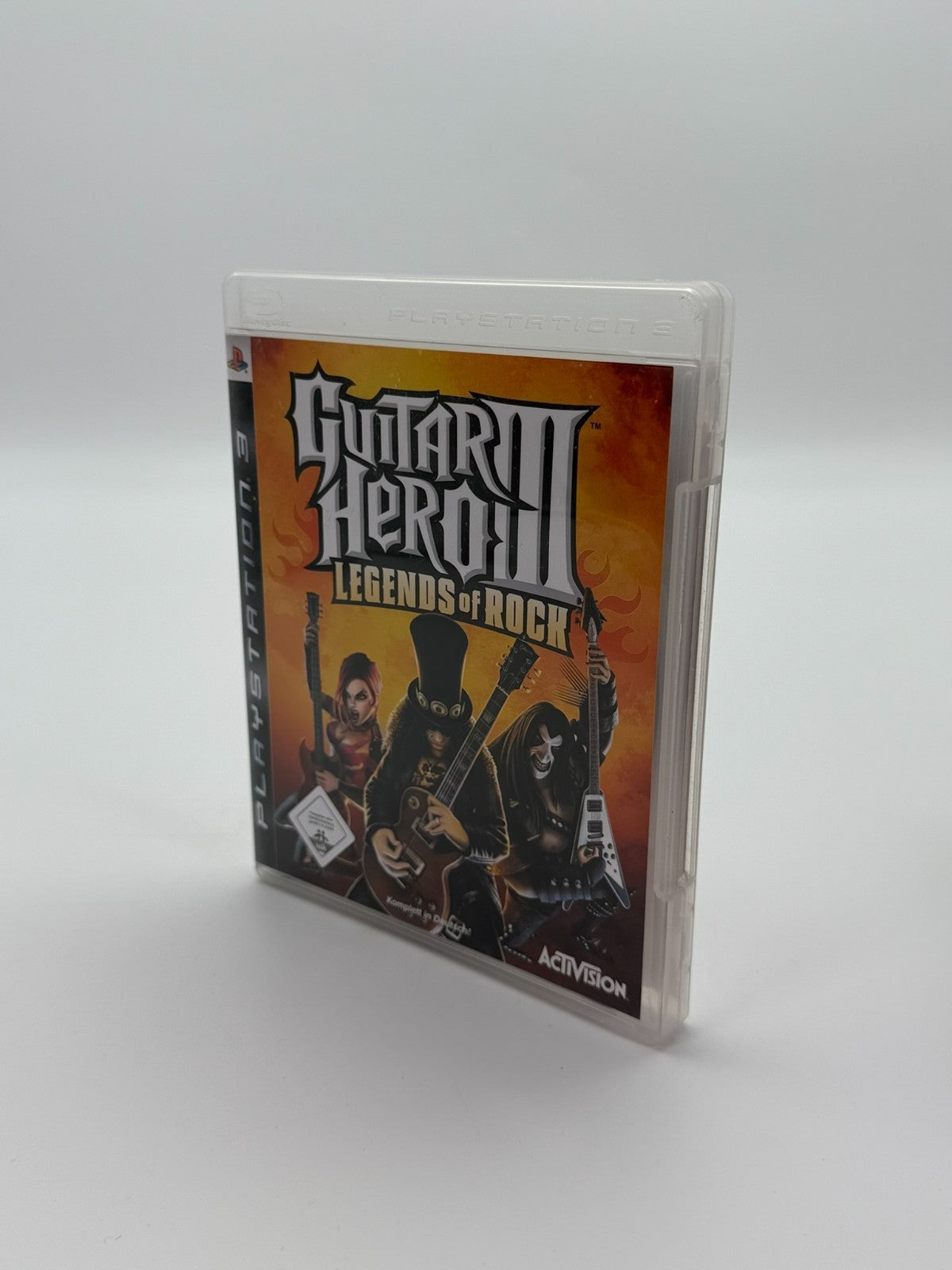 Guitar Hero III Legends of Rock Sony Playstation 3 Sehr guter Zustand CIB OVP