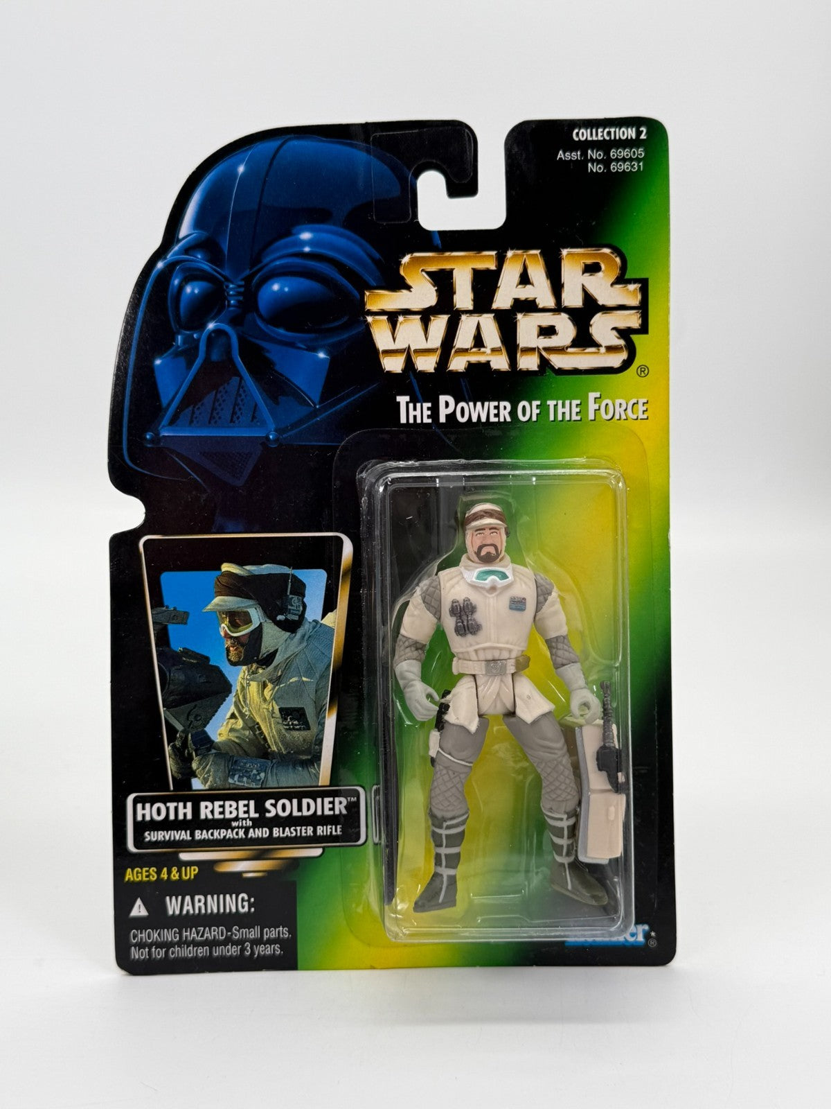 Hoth Rebel Soldier Figurine Star Wars Hasbro Kenner Neuf Bon État OVP 1997
