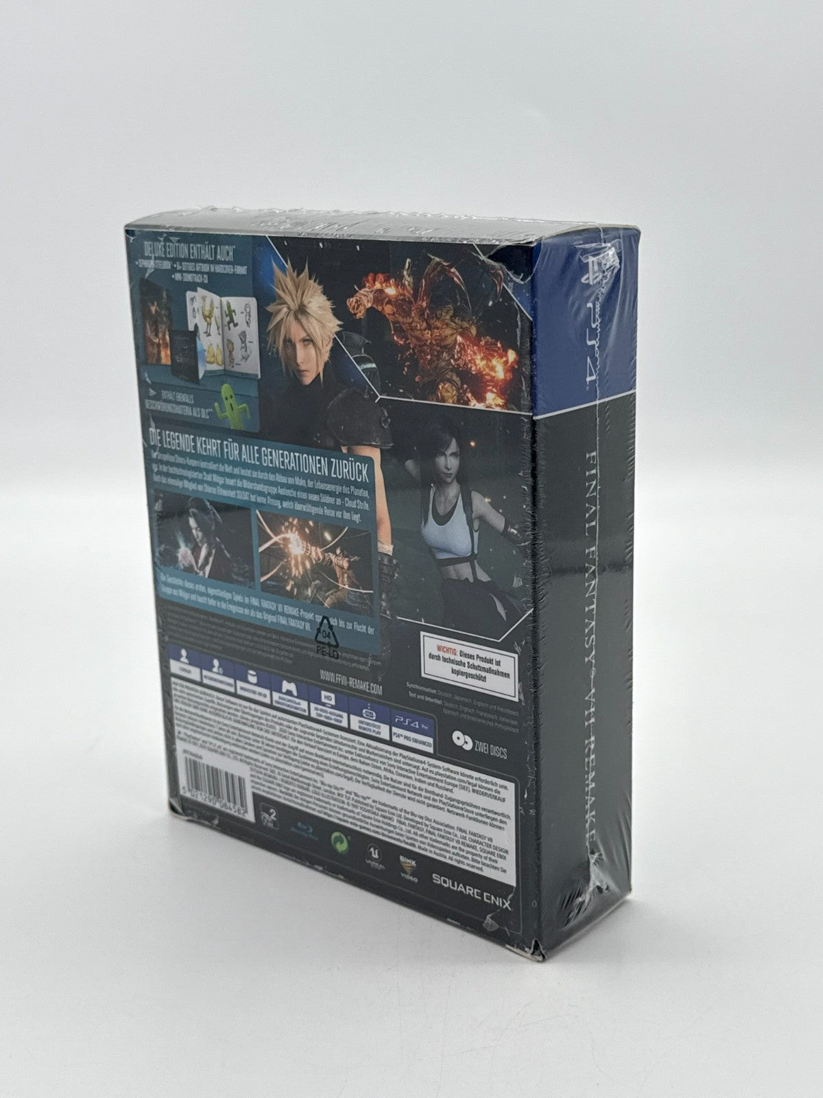 Final Fantasy VII Remake 1ST Class Collectors Edition Factory Sealed CIB OVP