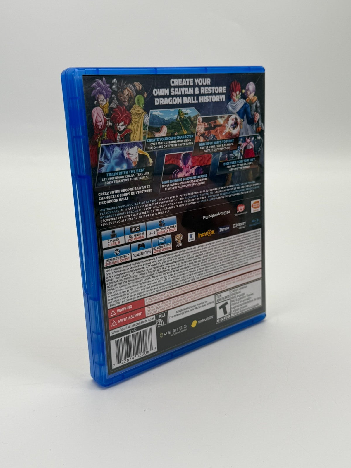 Dragonball Xenoverse Day One Edition Sony Playstation 4 Sehr gut Englisch