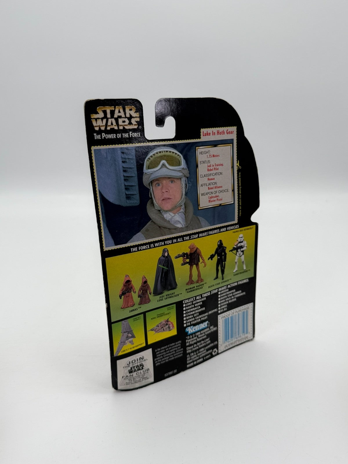 Star Wars Figure Luke Skywalker In Hoth Gear The Kenner Collection New Unopened