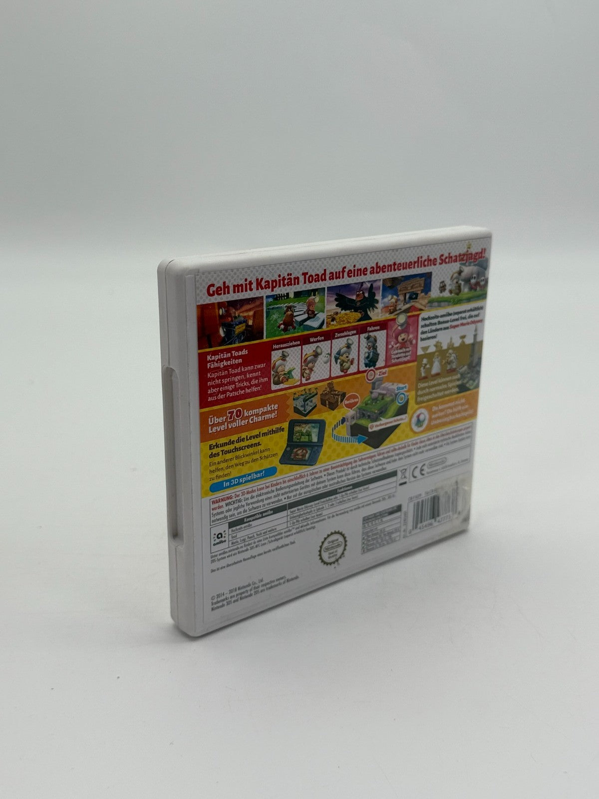 Captain Toad Treasure Tracker Nintendo 3DS Good Condition CIB OVP