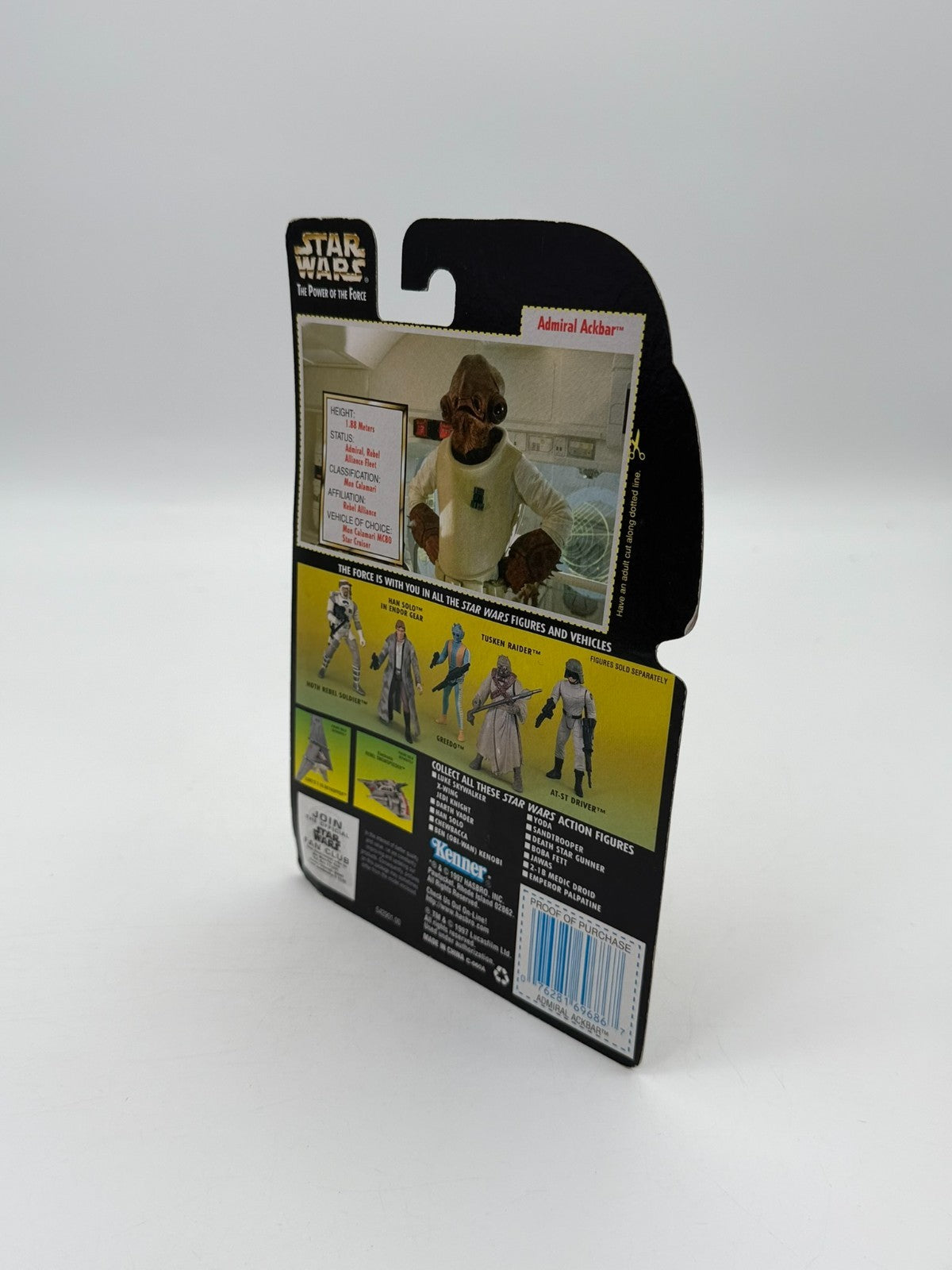 Star Wars Figur Admiral Ackbar The Kenner Collection Neu Ungeöffnet