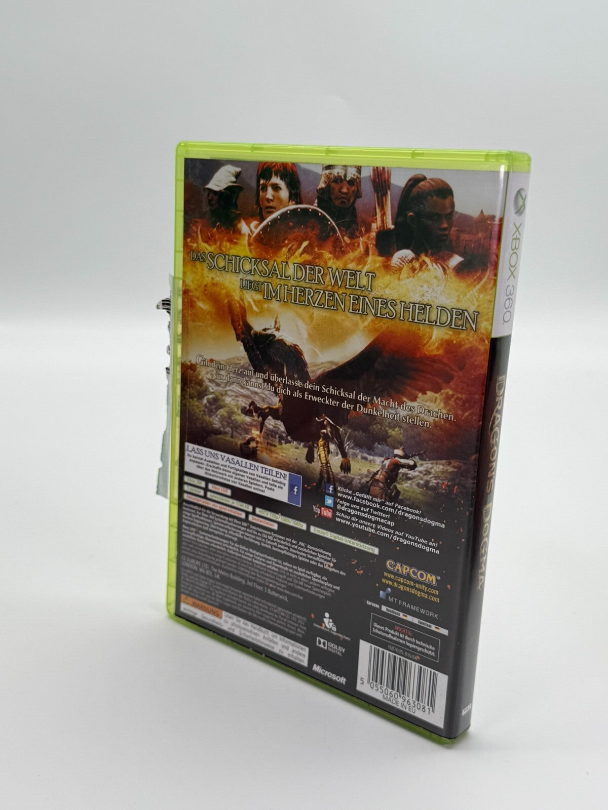 Dragon's Dogma Microsoft Xbox 360 Very Good Condition CIB OVP