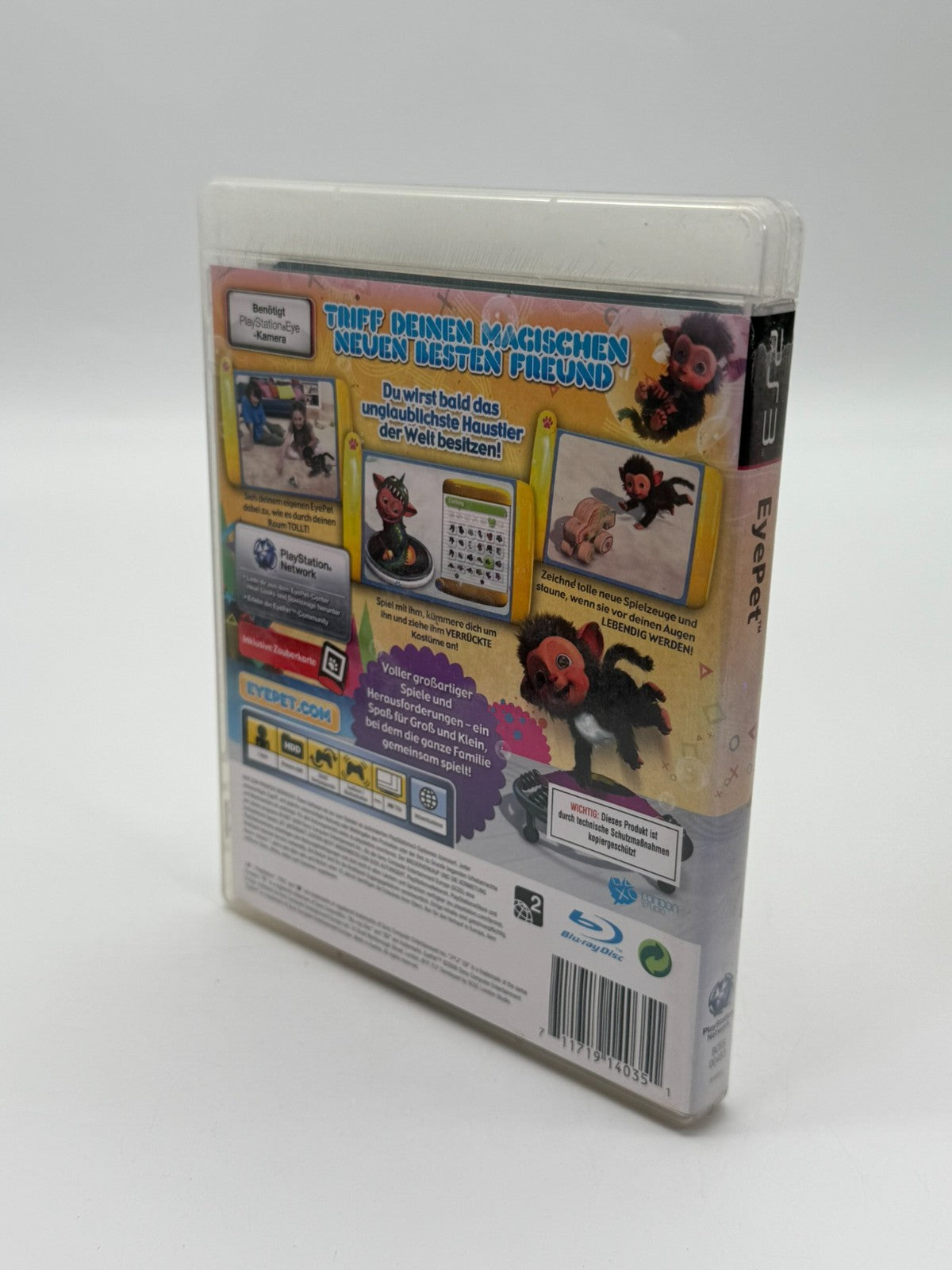 Eyepet Sony Playstation 3 guter Zustand CIB OVP