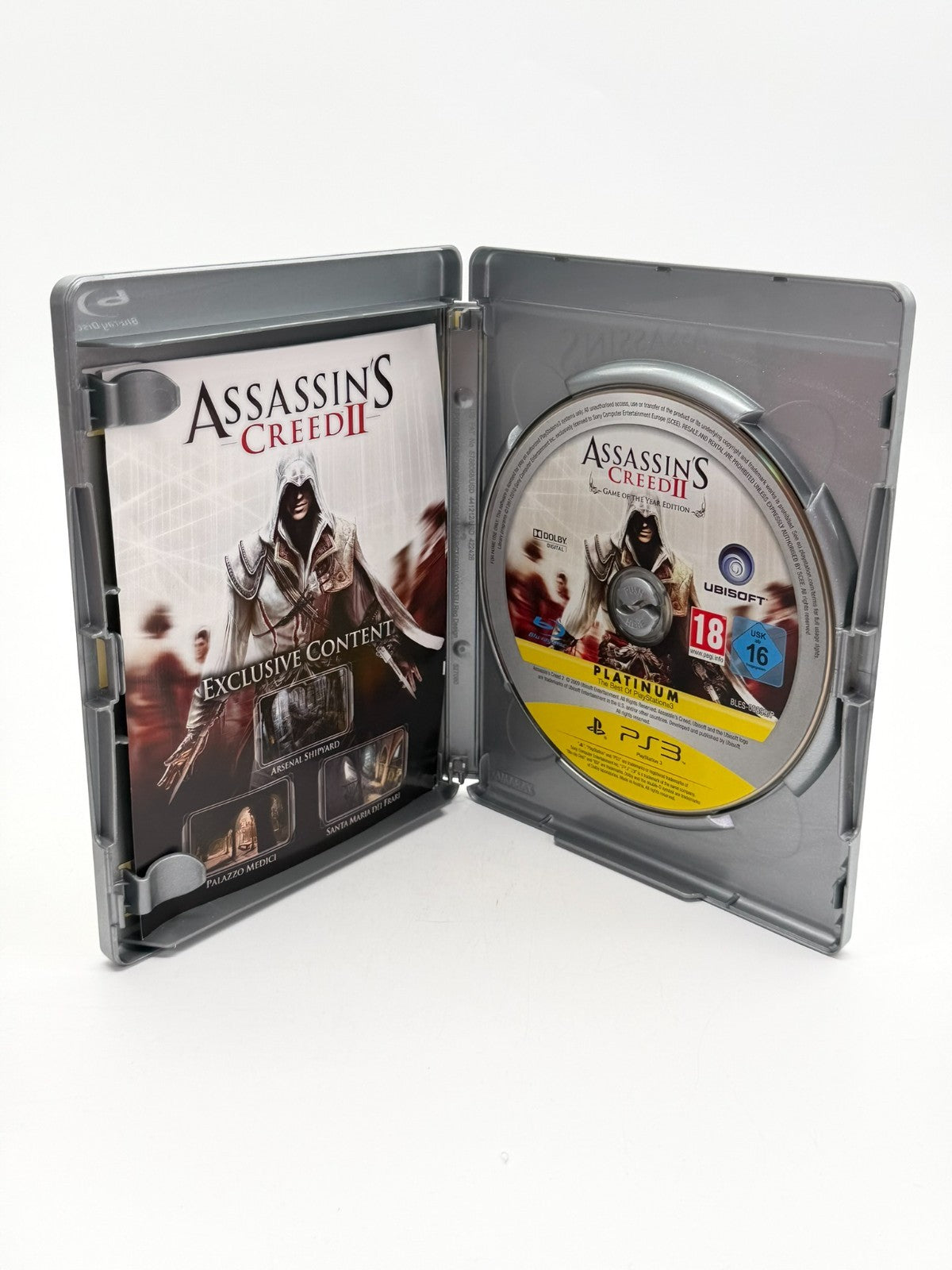 Assassins Creed II Sony Playstation 3 Sehr guter Zustand CIB OVP