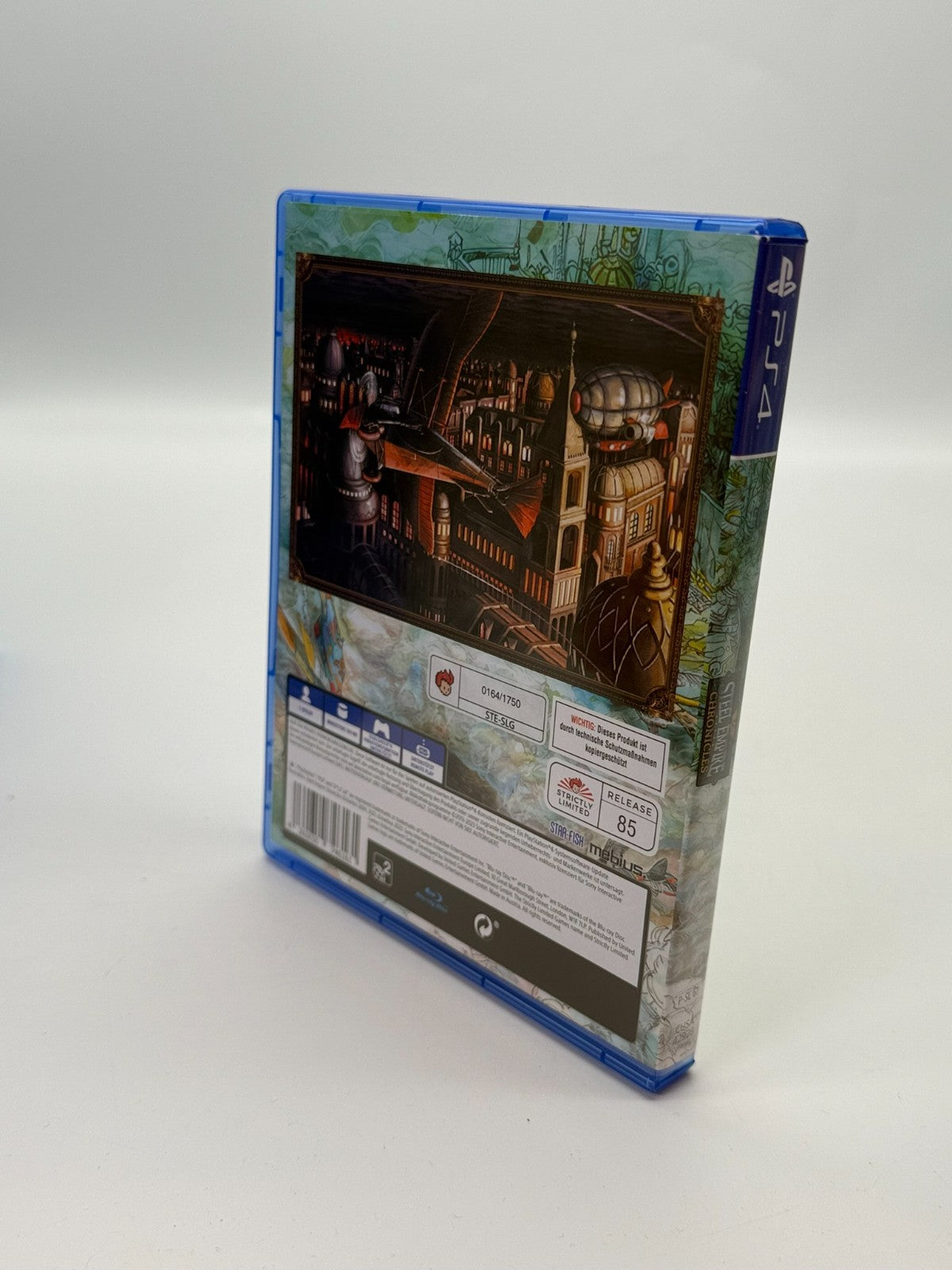 Steel Empire Chronicles Sony Playstation 4 Neuwertiger Zustand CIB OVP