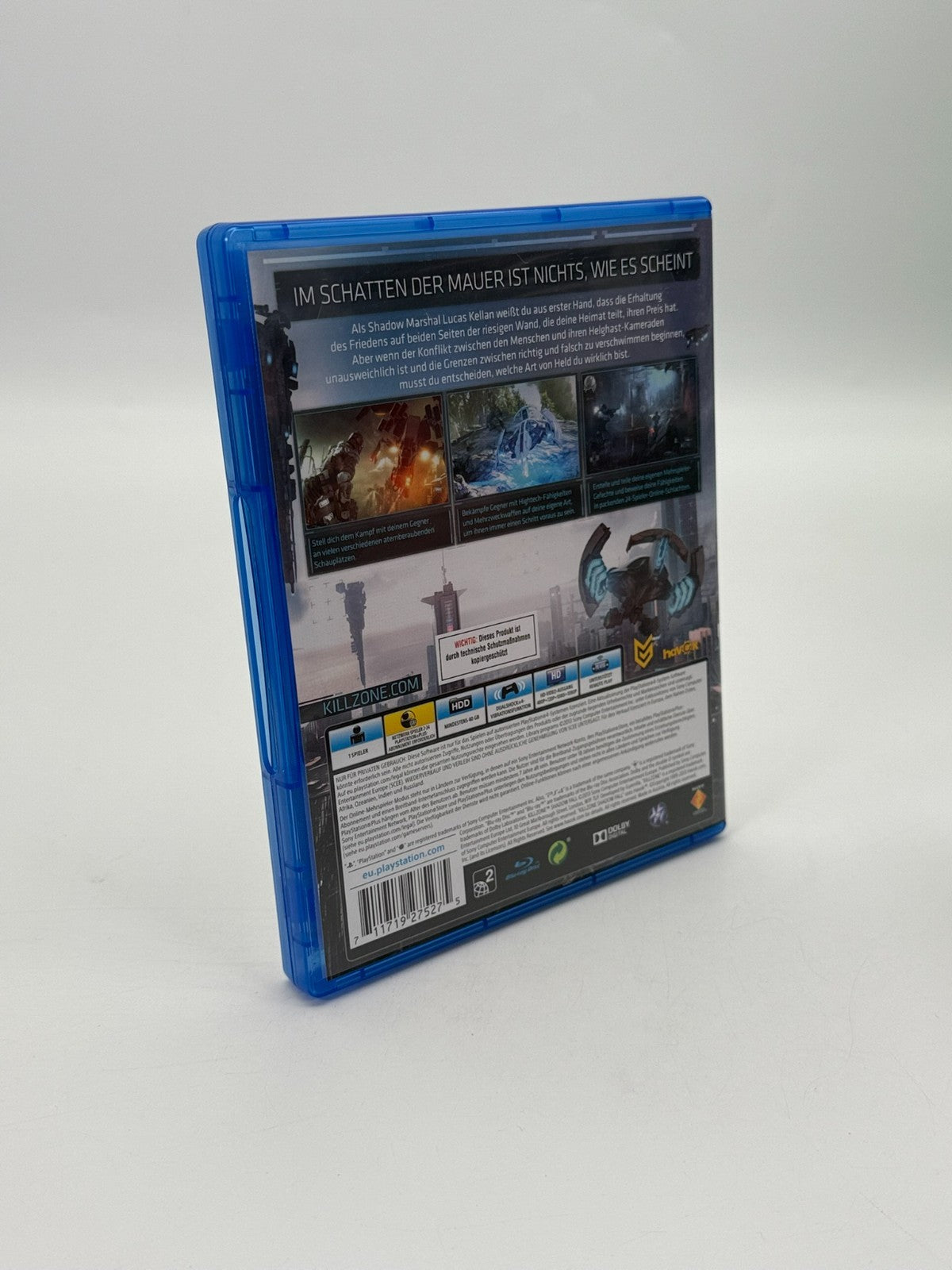 Killzone Shadow Fall Sony PlayStation 4 Very Good Condition CIB OVP