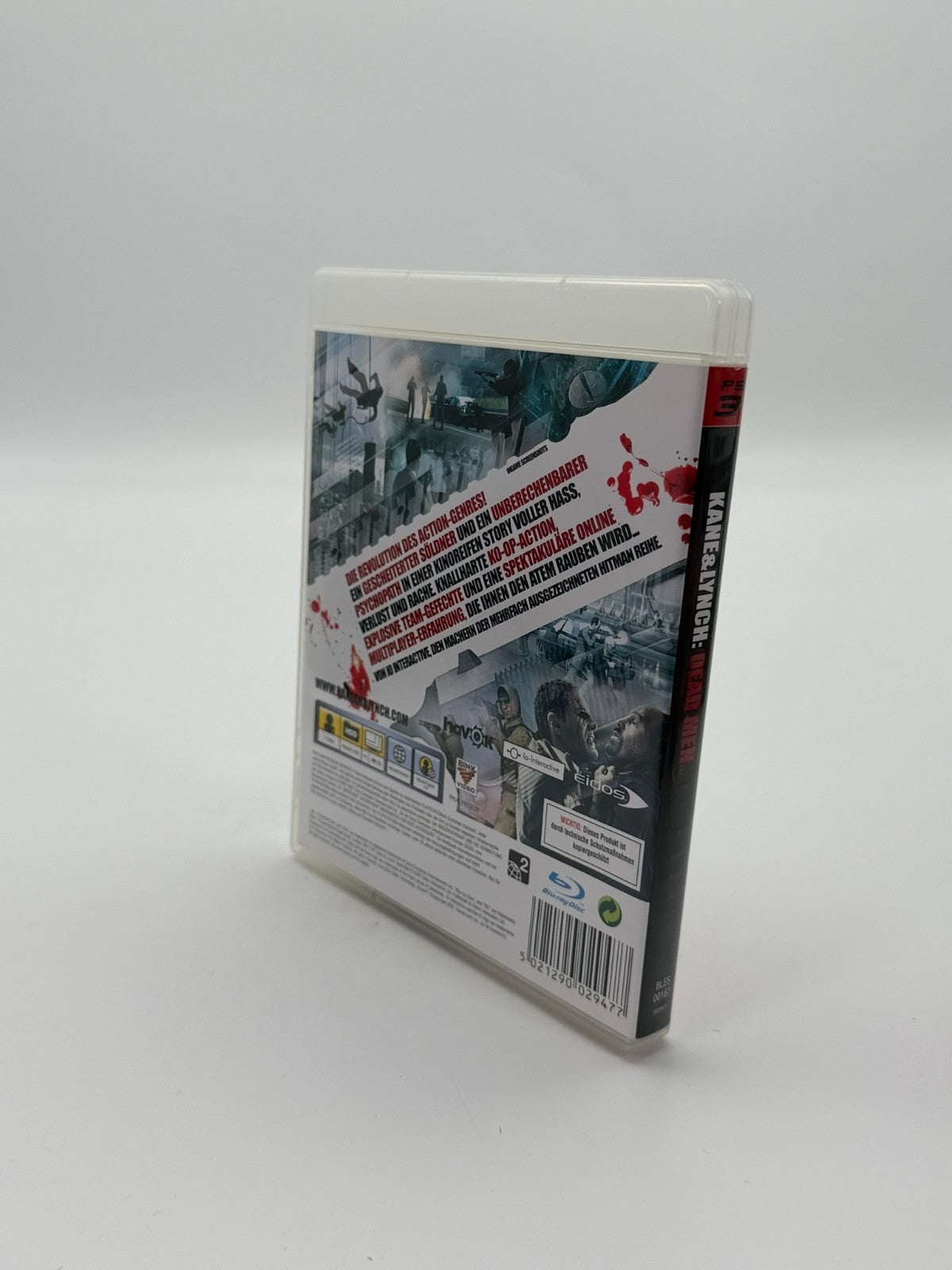 Kane & Lynch Dead Men Sony Playstation 3 Sehr guter Zustand CIB OVP