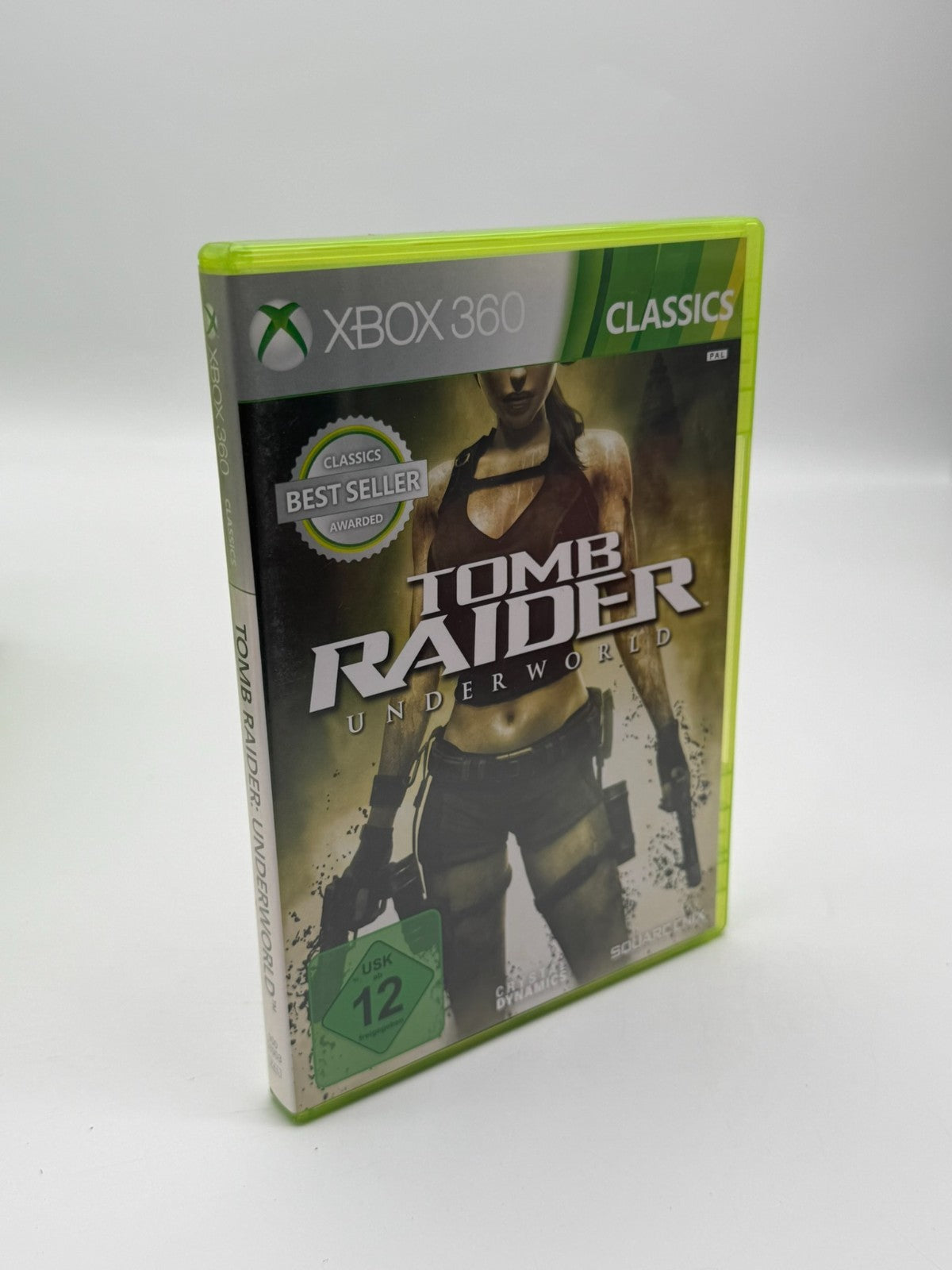 Tomb Raider Underworld Microsoft XBox 360 Très bon état CIB Boîte d'origine