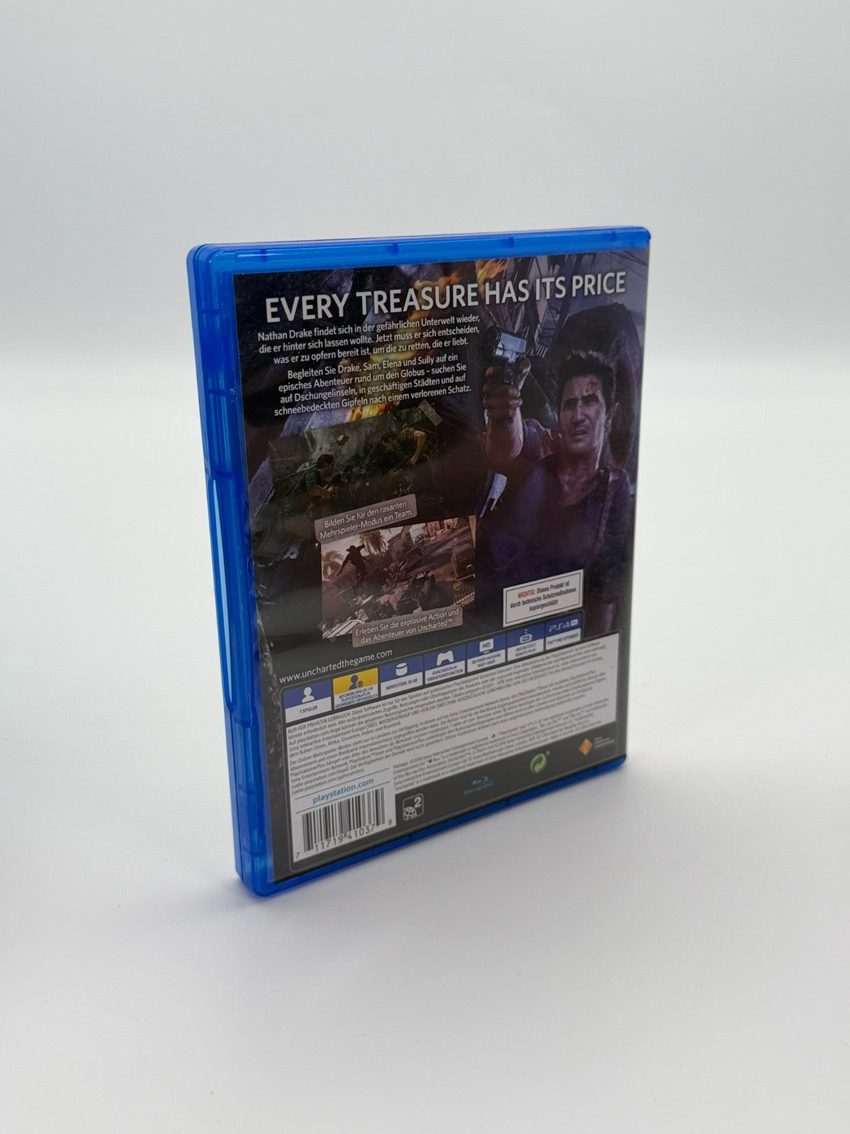 Uncharted 4 A Thief's End Sony Playstation 4 good condition CIB OVP