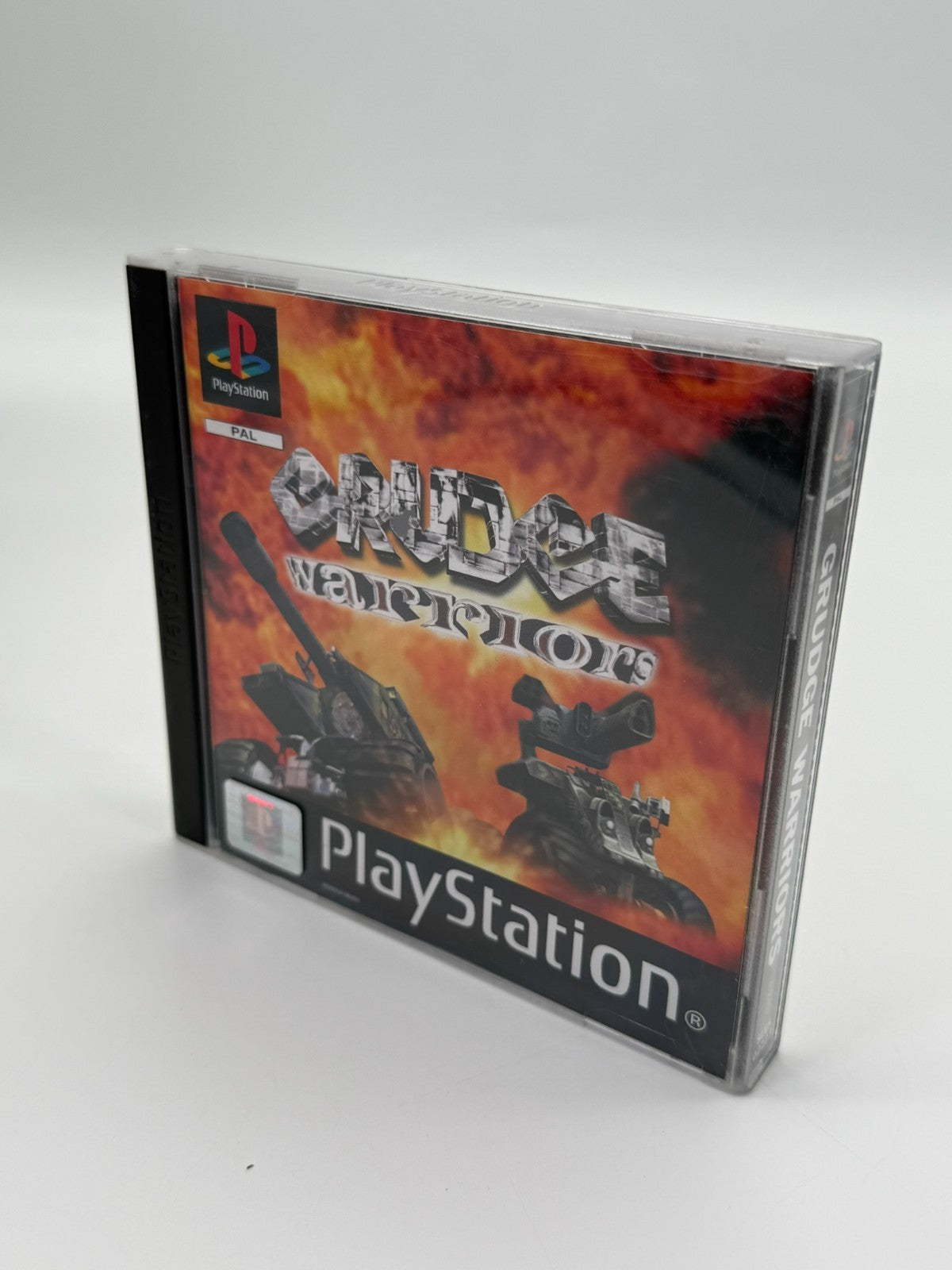 Grudge Warriors Sony Playstation 1 guter Zustand CIB OVP