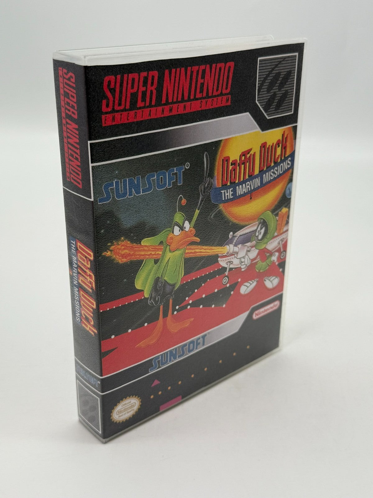 Daffy Duck The Marvin Missions Super Nintendo SNES NTSC-U/C bon - Très bon