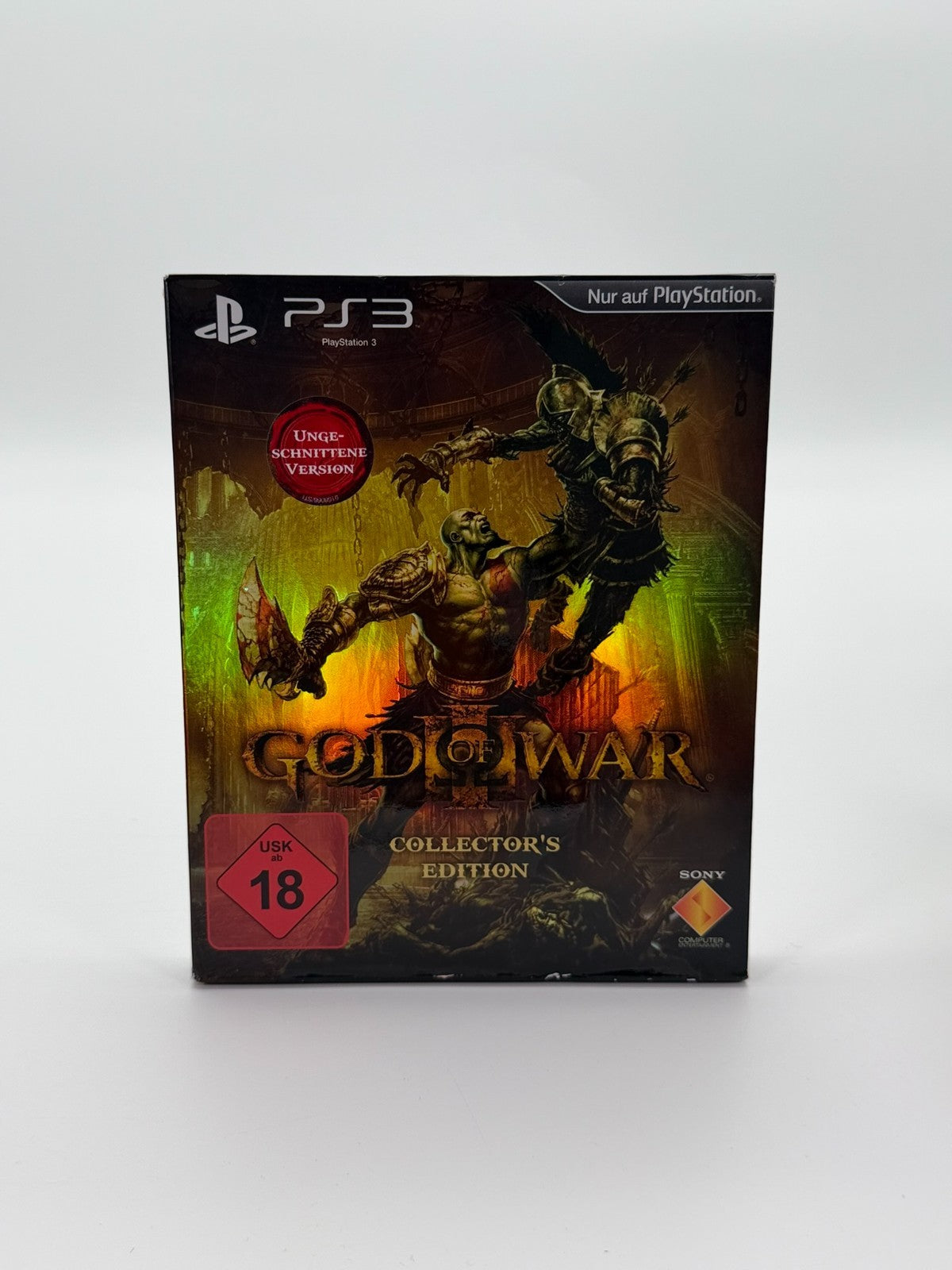 God Of War III Collector's Edition Sony PlayStation 3 Very Good Condition CIB OVP