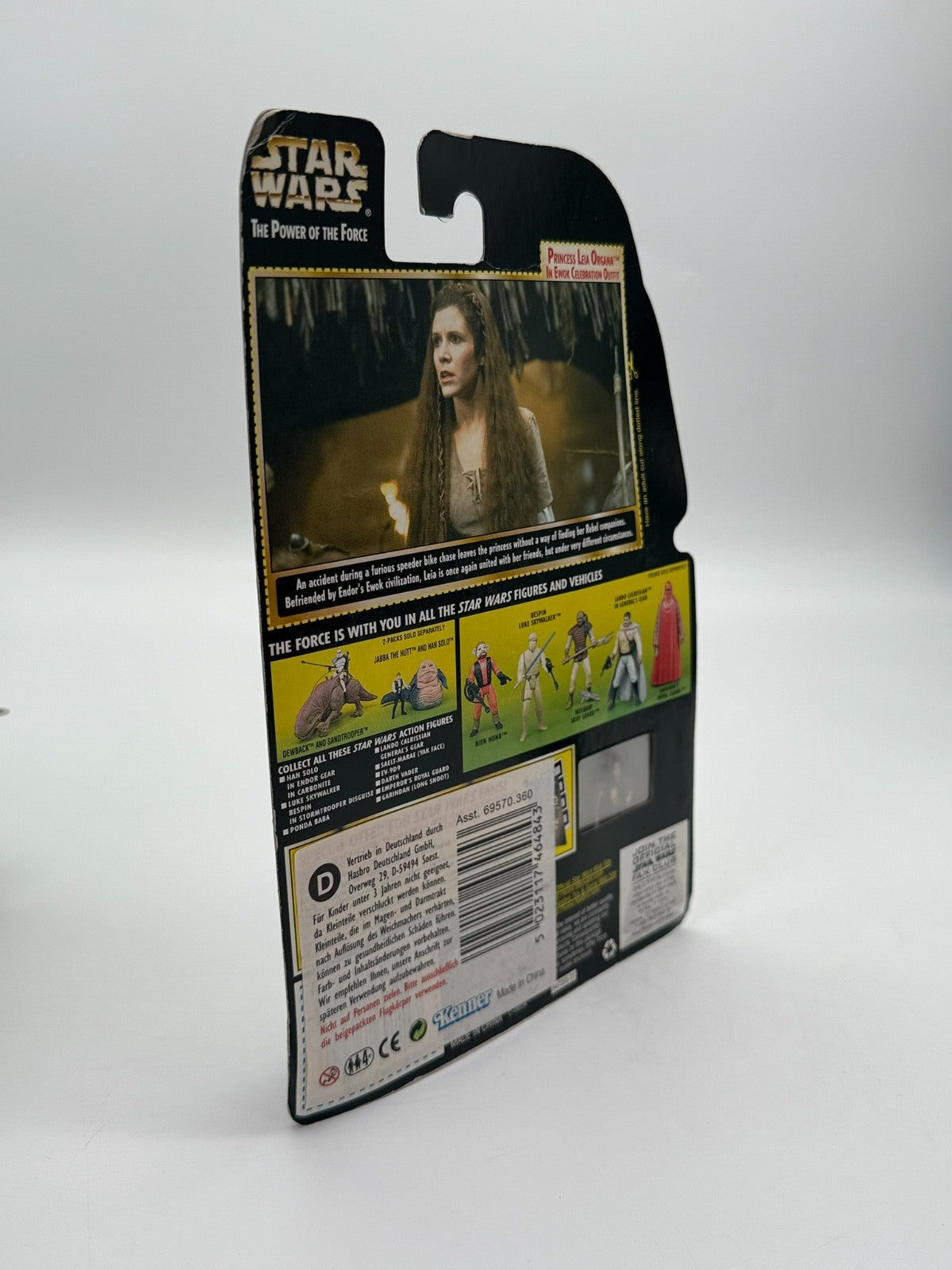 Figurine Star Wars The Power Of The Force Princesse Leia Organa Kenner Neuf