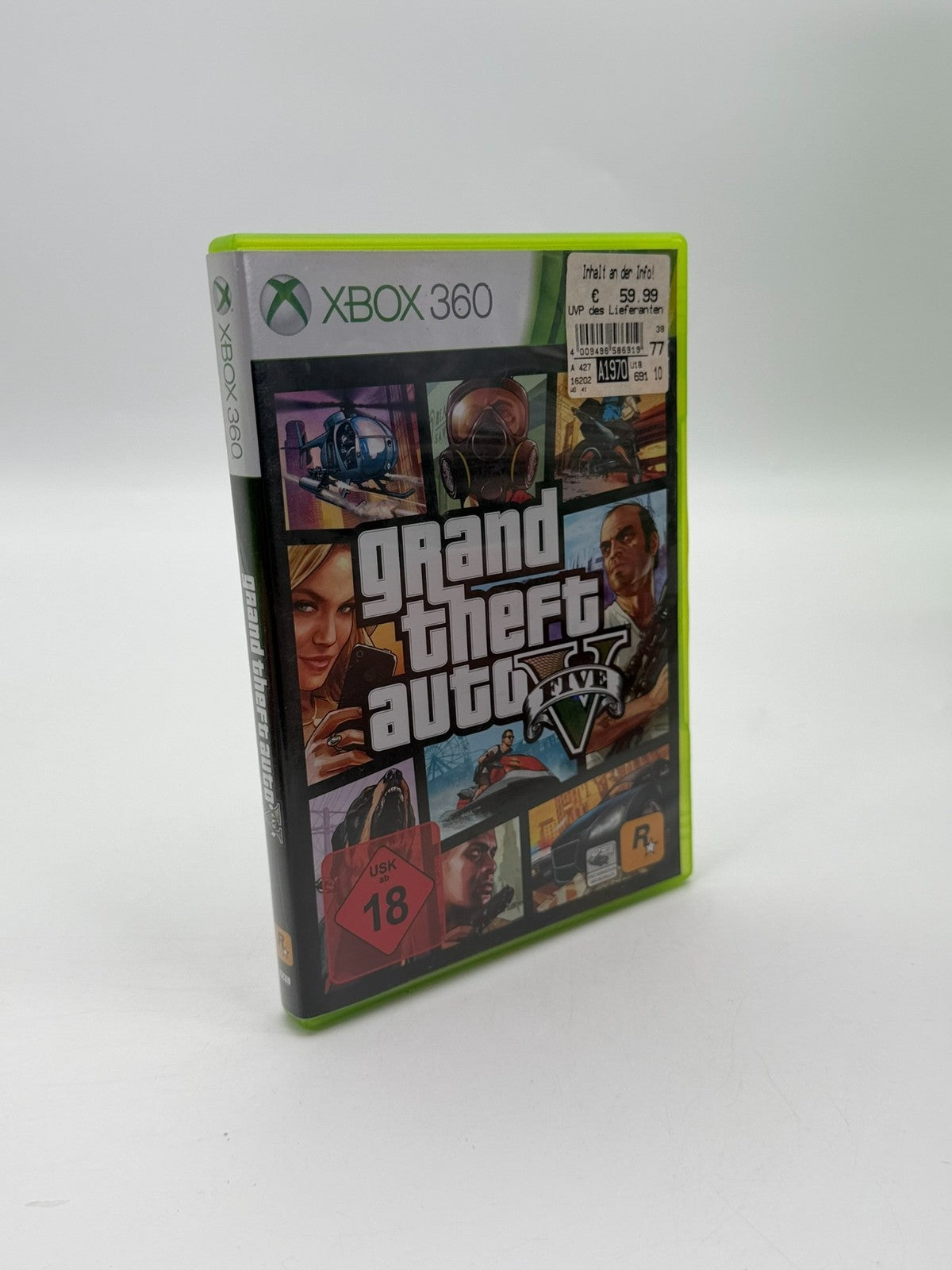Grand Theft Auto V Microsoft XBox 360 guter Zustand CIB OVP