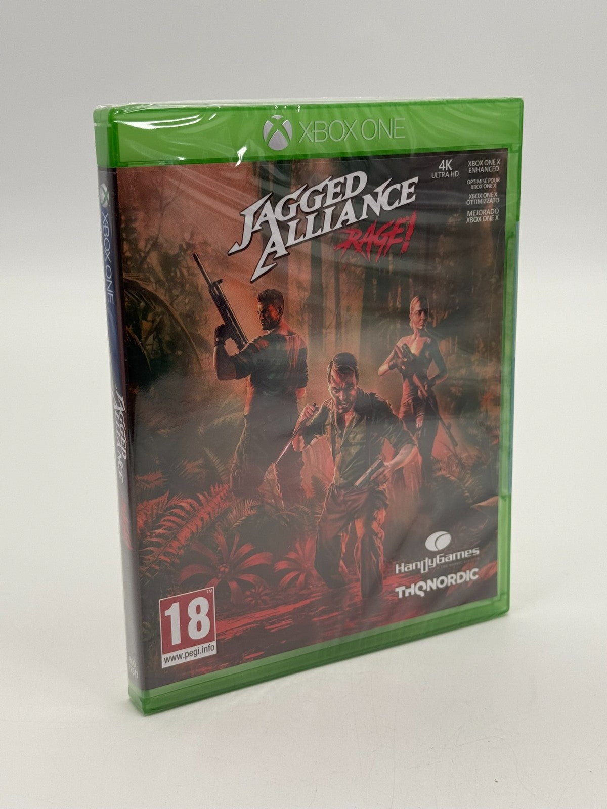 Jagged Alliance Rage Microsoft XBox One Factory Sealed CIB OVP Neu