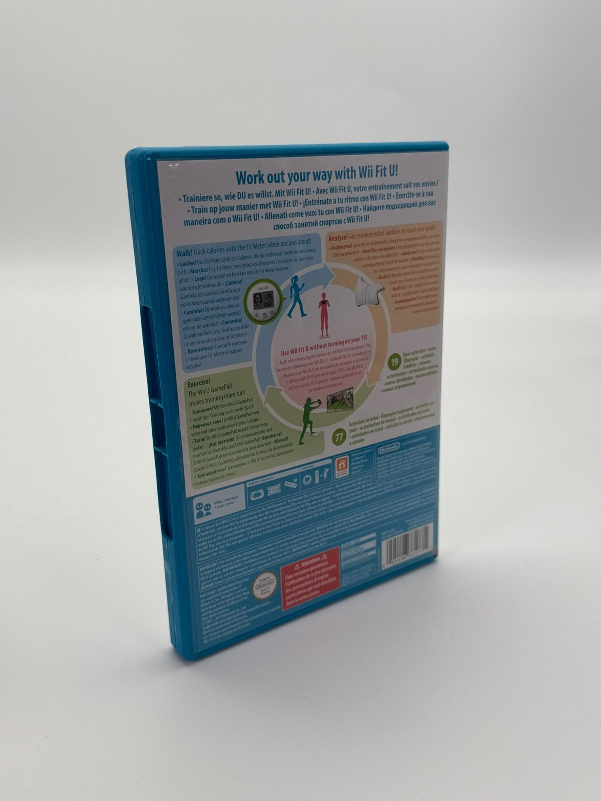 Wii Fit U Nintendo Wii U guter Zustand OVP