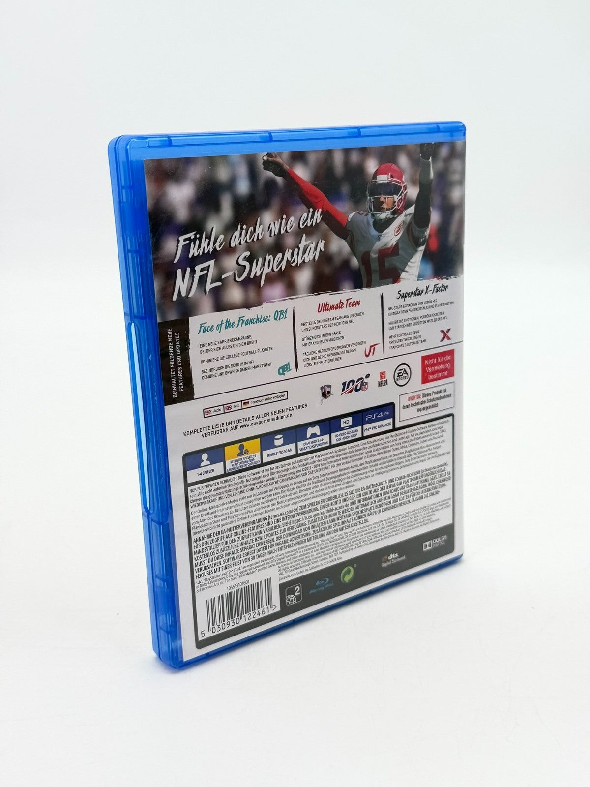 Madden NFL 20 Sony Playstation 4 Très bon état CIB OVP