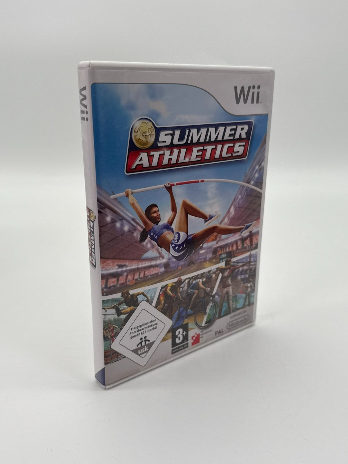 Summer Athletics Nintendo Wii guter Zustand CIB OVP