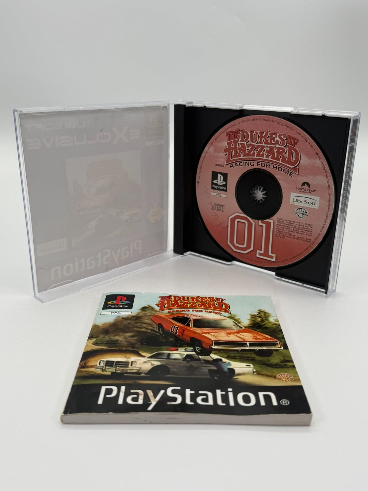 Dukes Of Hazzard Racing For Home Sony Playstation 1 bon état CIB