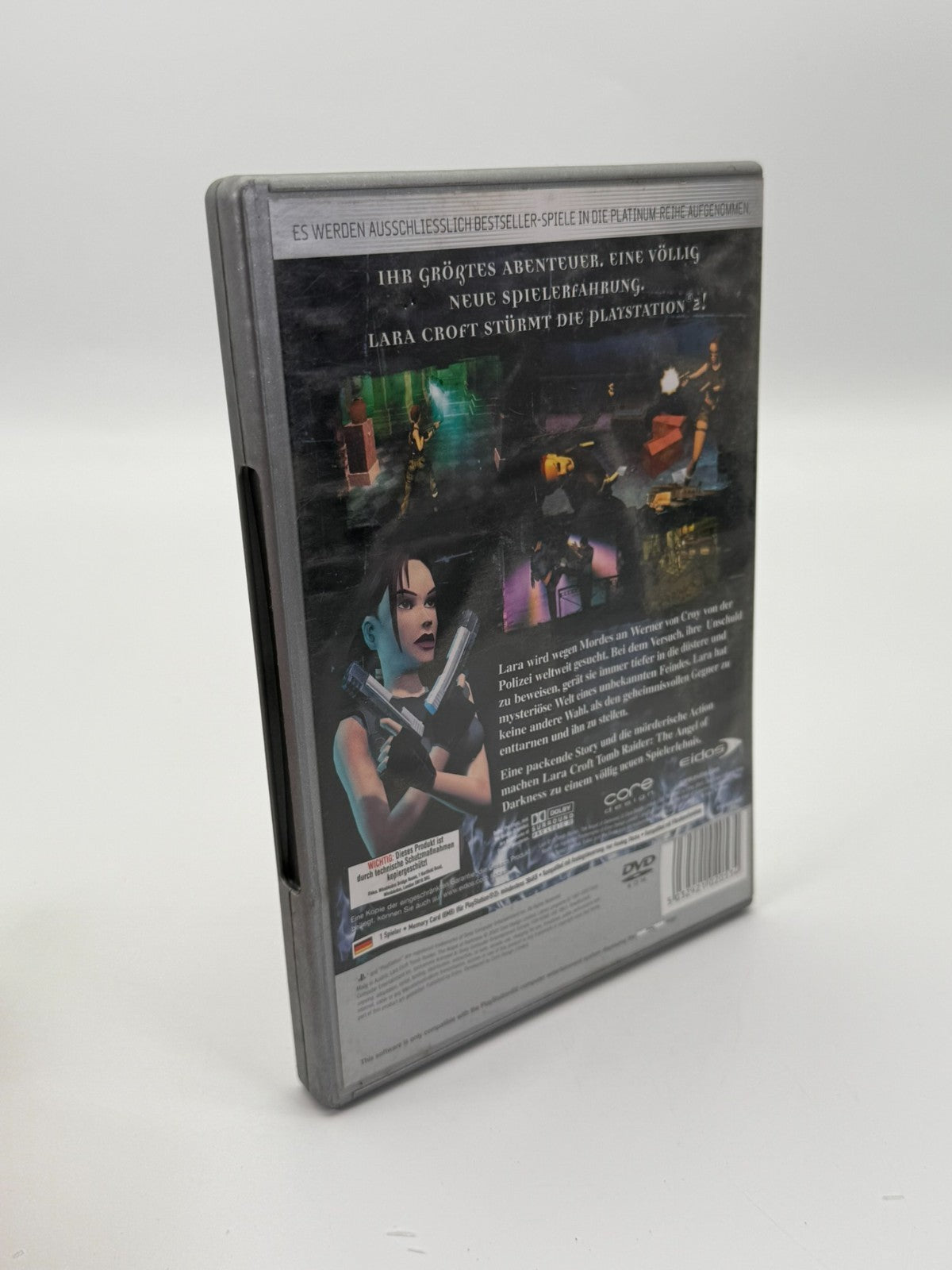 Tomb Raider The Angel of Darkness Sony Playstation 2 guter Zustand CIB OVP
