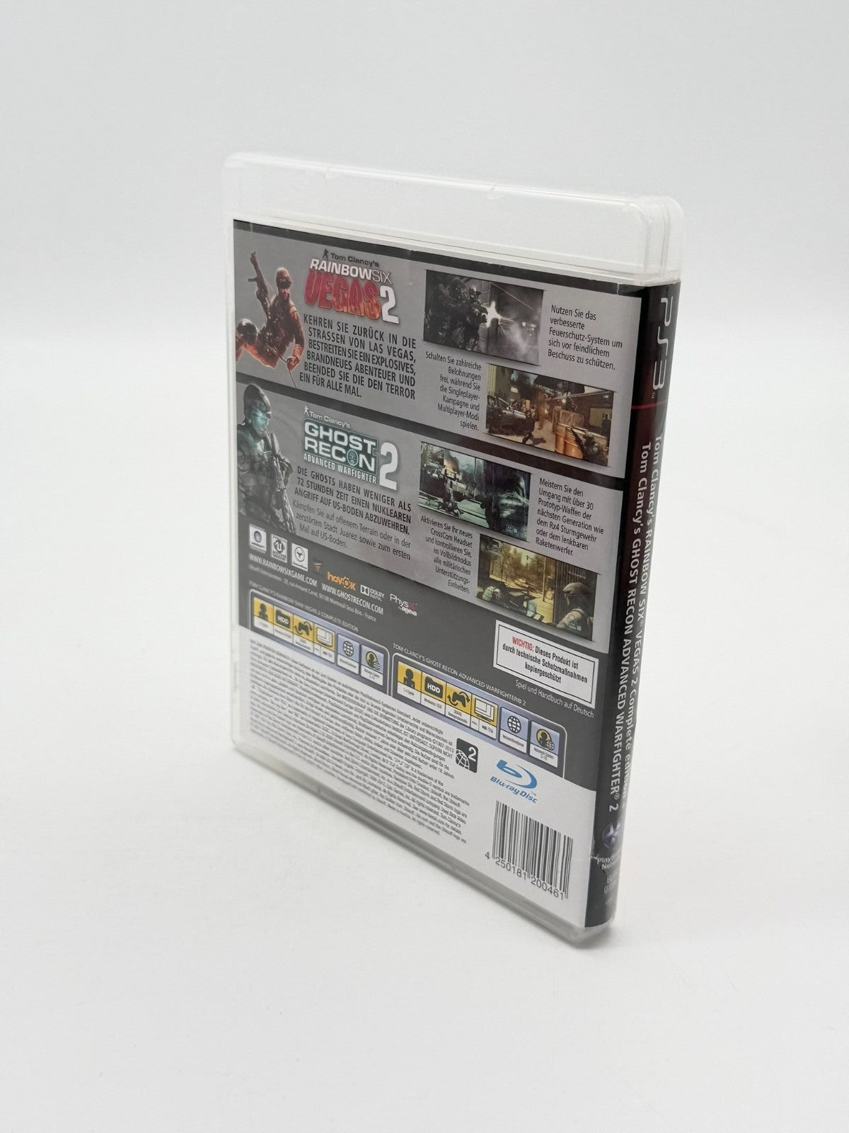 Rainbow Six Vegas 2 Complete Edition + Ghost Recon Warfighter Sony Playstation 3