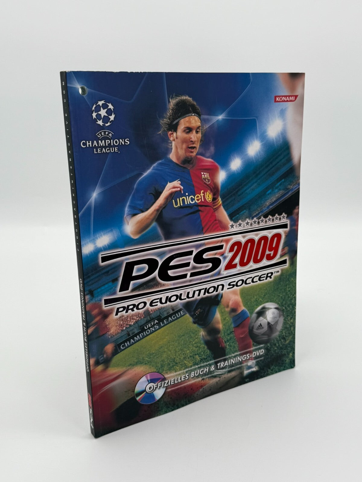 PES 2009 Pro Evolution Soccer Offizielles Lösungsbuch Sehr guter Zustand