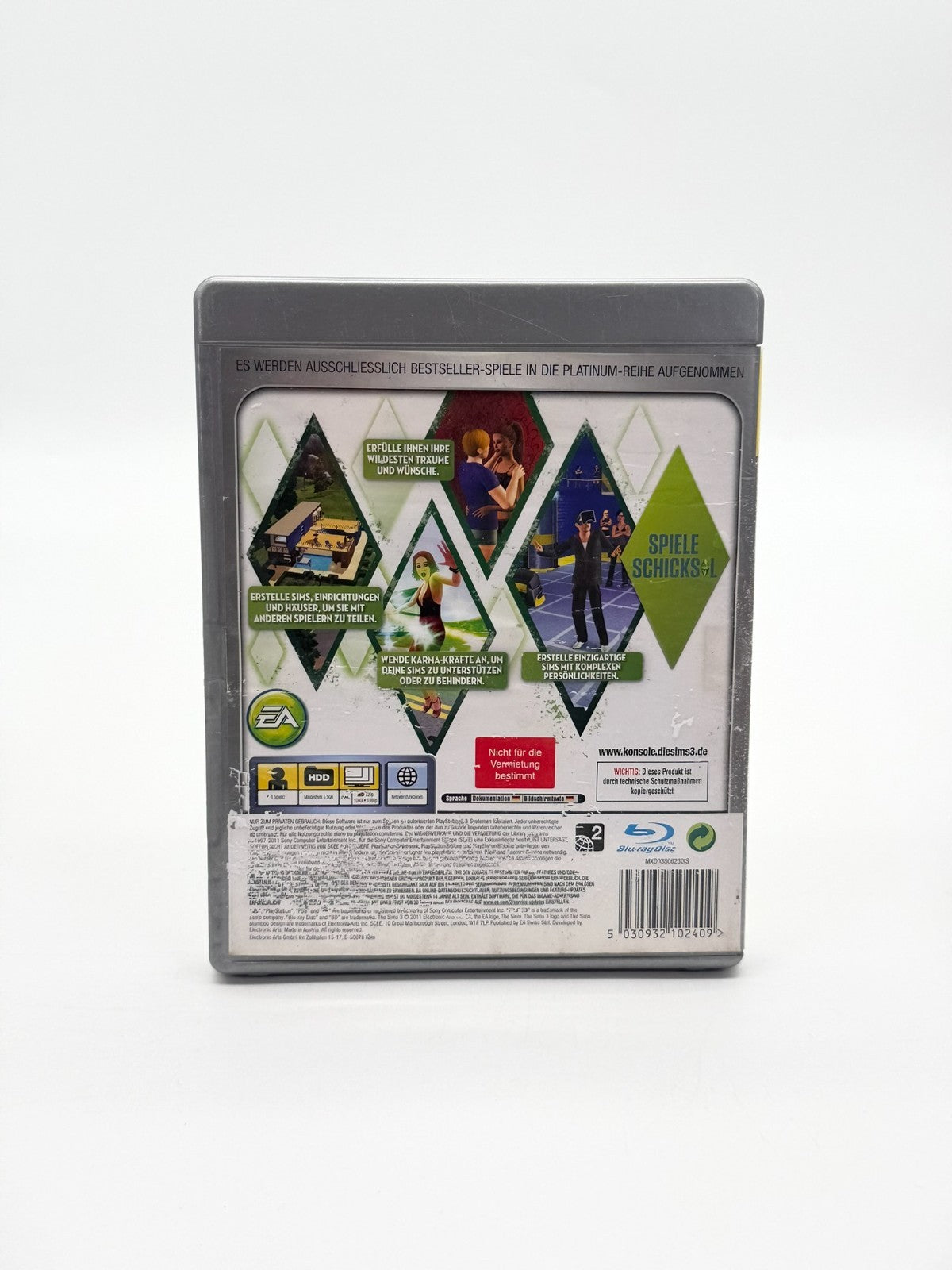 Die Sims 3 Sony Playstation 3 guter Zustand CIB OVP