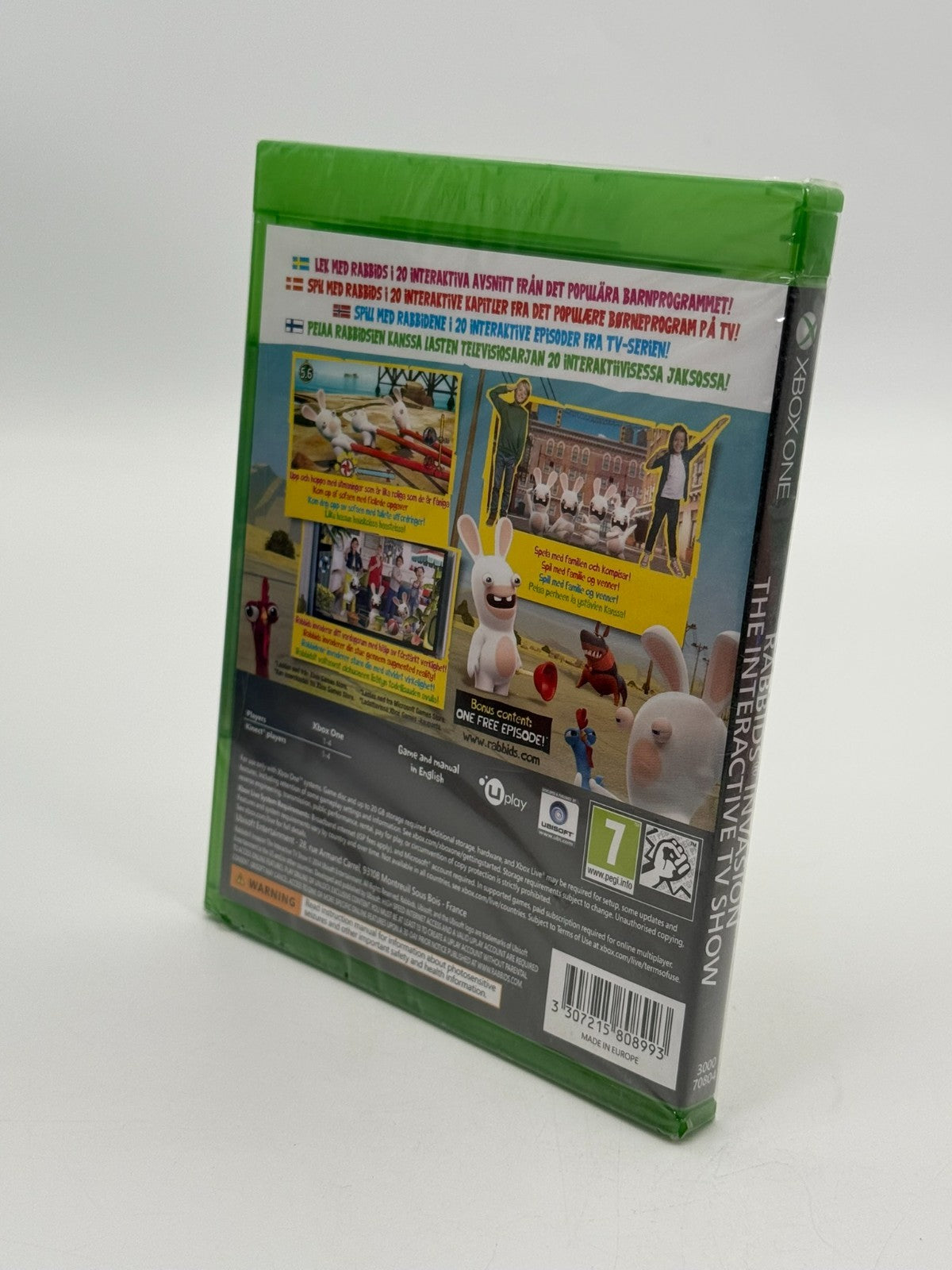 Rabbids Invasion The Interactive TV Show Microsoft XBox One Factory Sealed CIB