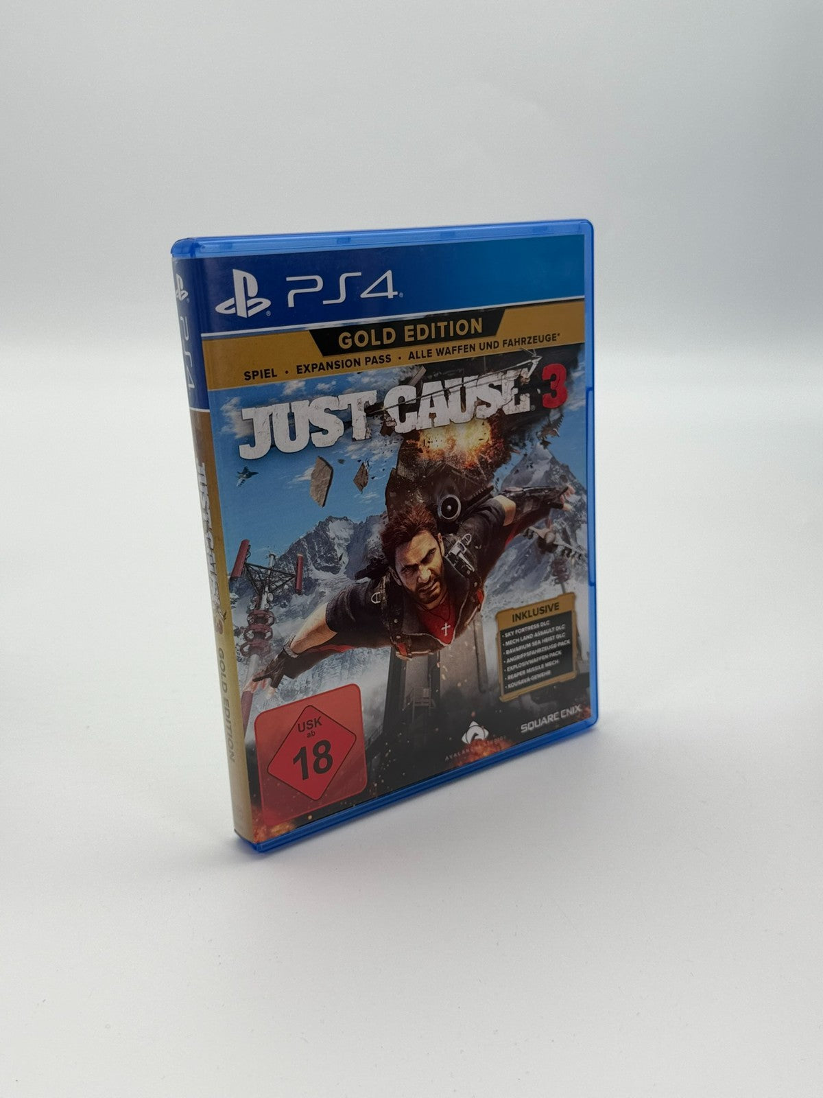 Just Cause 3 Gold Edition Sony Playstation 4 guter Zustand CIB OVP