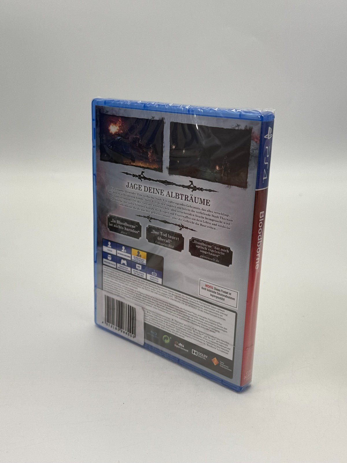 Bloodborne Sony Playstation 4 Neuf sous blister complet en boîte scellée