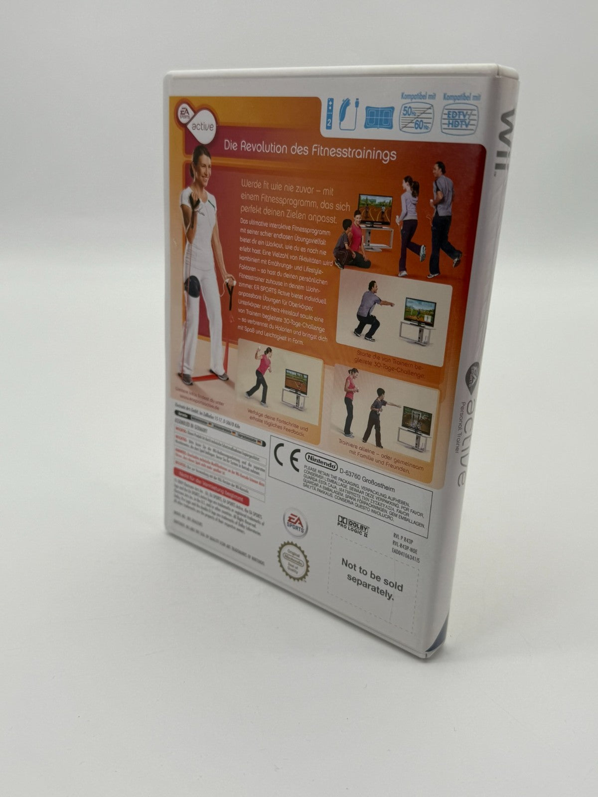 Avtive Personal Trainer Nintendo Wii guter Zustand CIB OVP