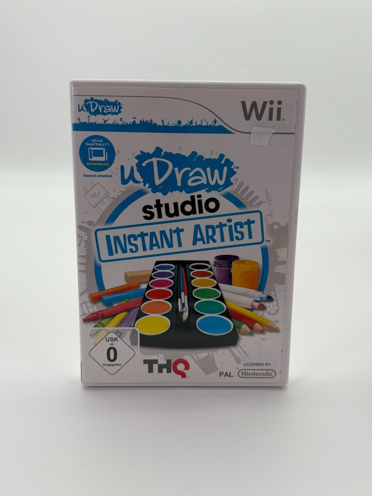 uDraw Studio Instant Artist Nintendo Wii Sehr guter Zustand CIB OVP