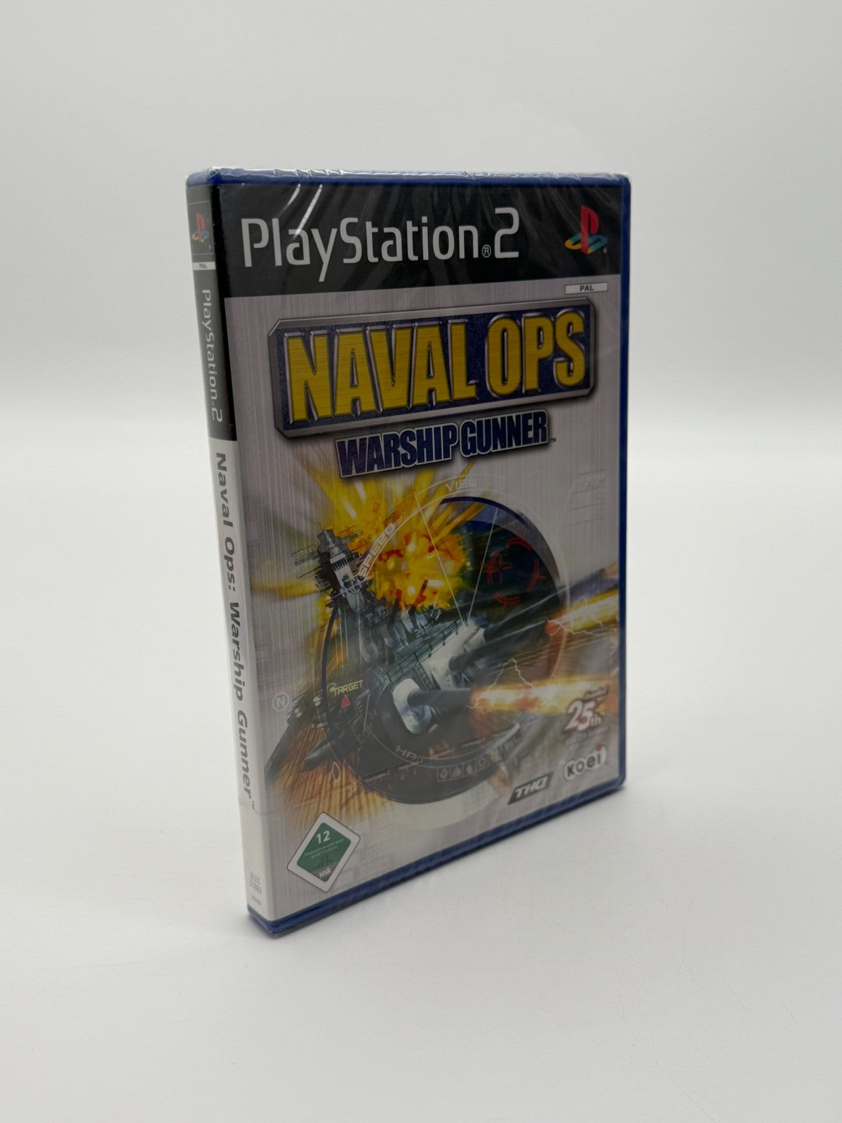 Naval Ops Warship Gunner Sony Playstation 2 Scellé d'usine bon état CIB OVP