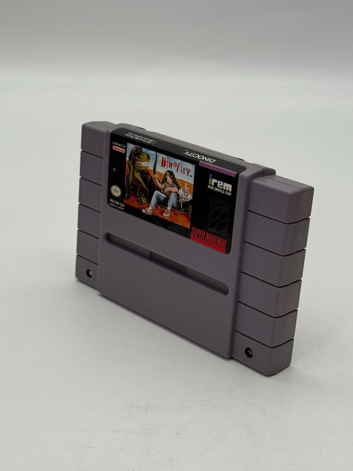 DinoCity Super Nintendo SNES NTSC-U/C bon état