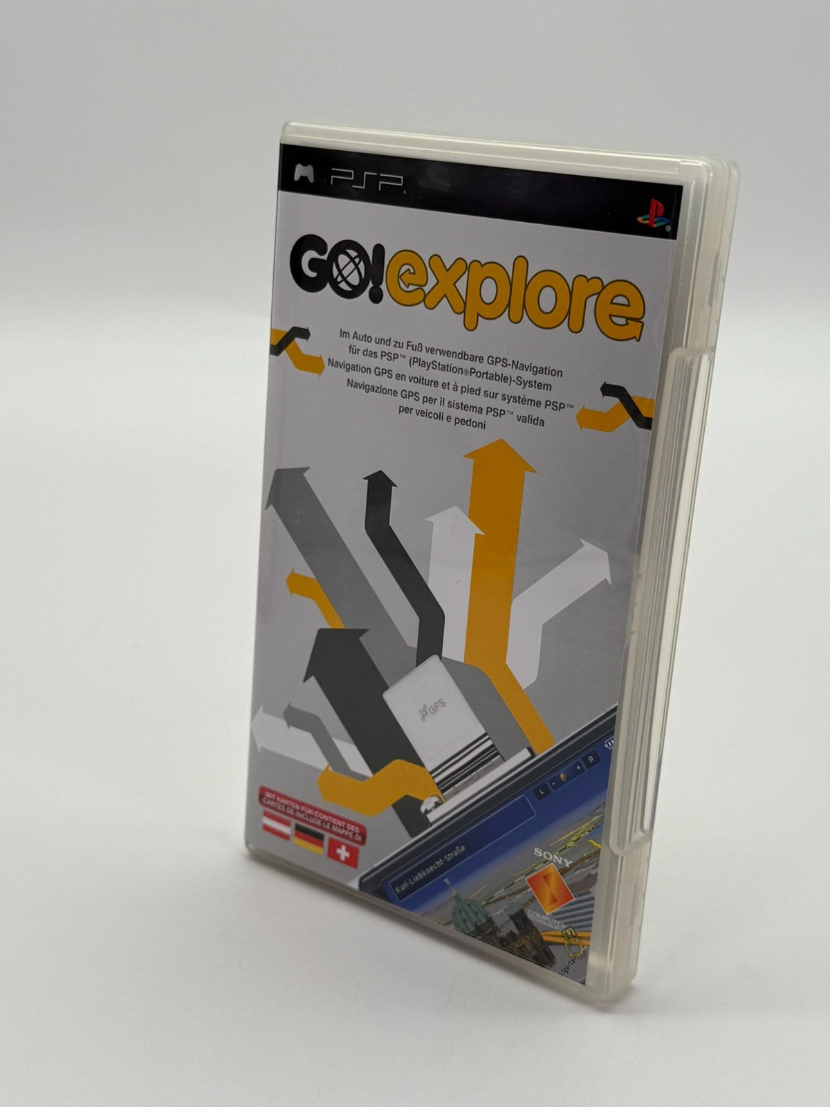 GO! explore Sony PlayStation Portable New & Unused CIB OVP DE AT CH Card