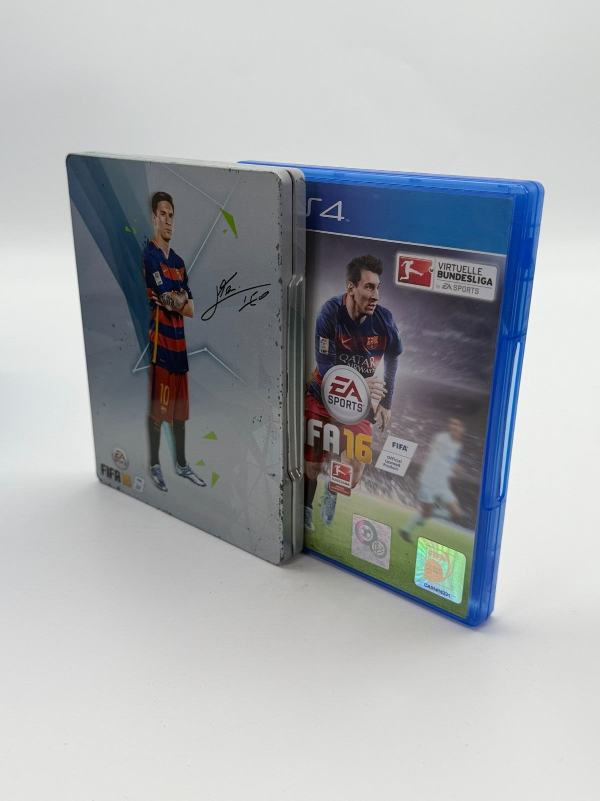 FIFA 16 Steelbook Edition Sony Playstation 4 guter Zustand CIB OVP