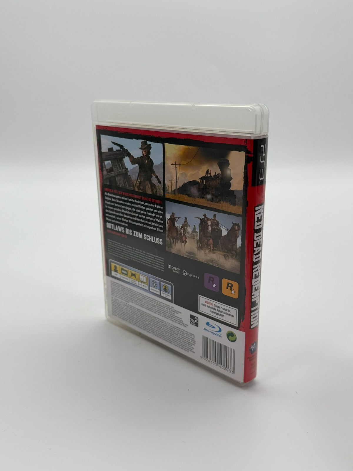 Red Dead Redemption Sony Playstation 3 guter Zustand CIB OVP