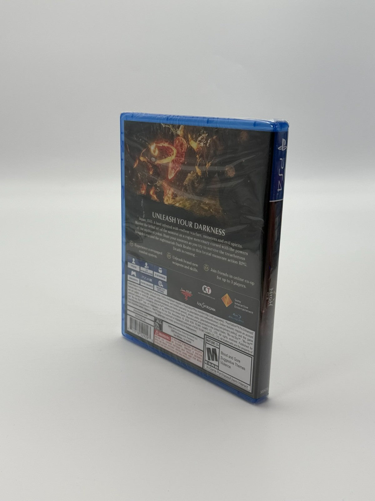 Nioh 2 Sony Playstation 4 Factory Sealed CIB OVP