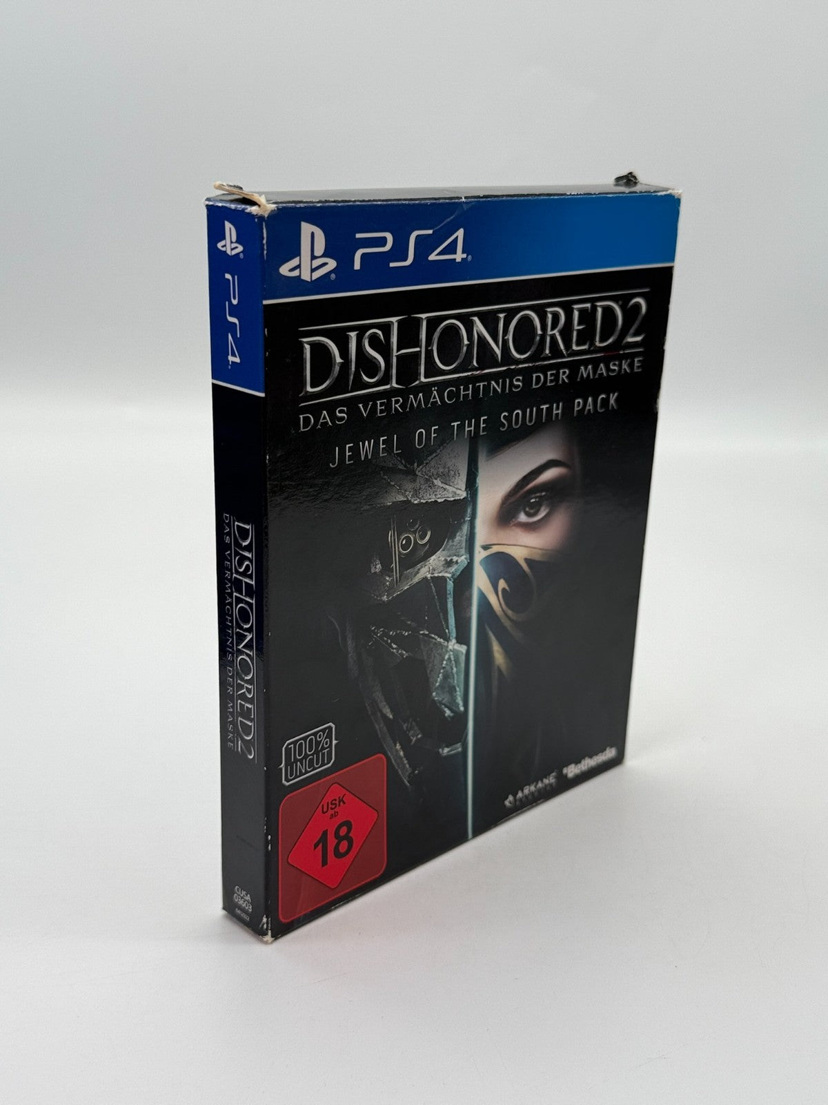 Dishonored 2 L'Héritage des Masques Sony Playstation 4 + Bande Sonore CIB OVP