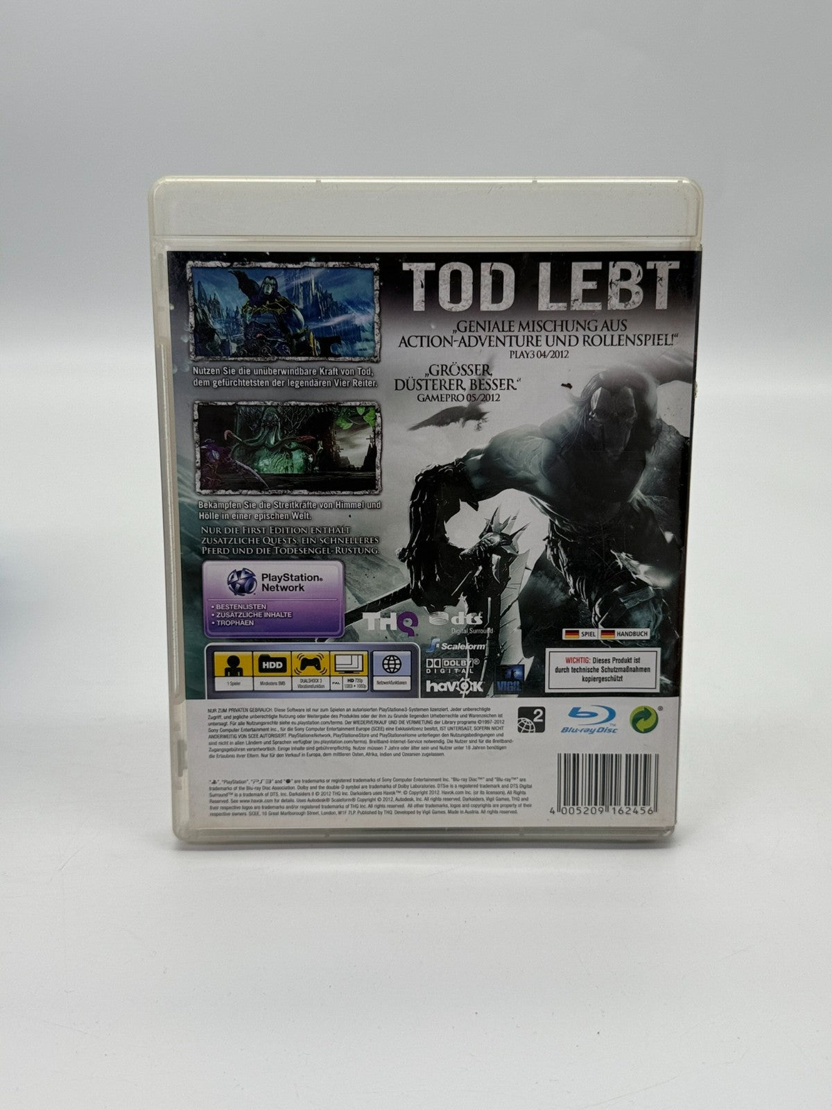 Darksiders II First Edition Sony Playstation 3 Sehr guter Zustand CIB OVP