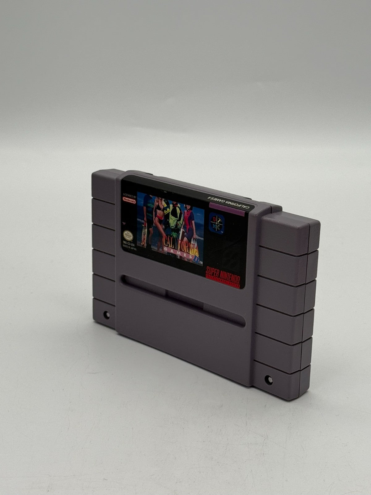 California Games II Super Nintendo SNES NTSC-U/C Good Condition Cartridge + Case