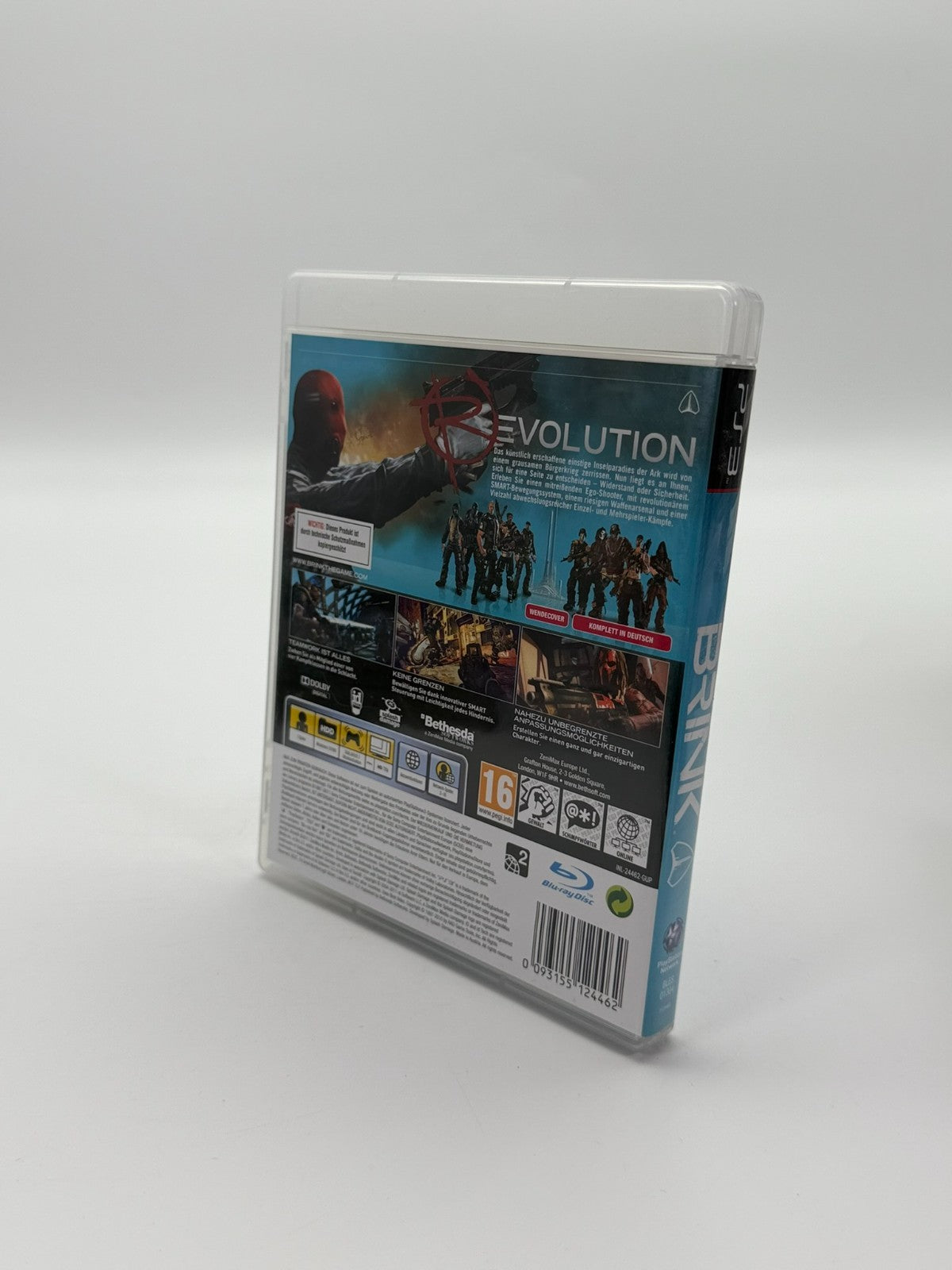 Brink Sony Playstation 3 Sehr guter Zustand CIB OVP