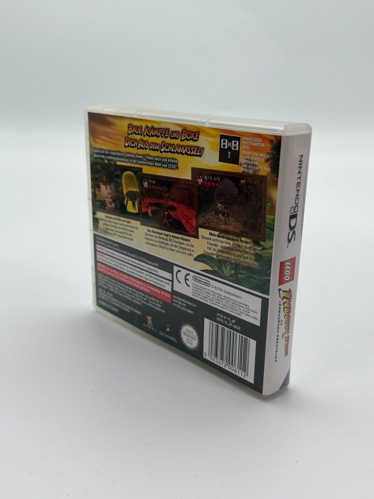 Lego Indiana Jones Die Legendären Abenteuer Nintendo DS guter Zustand CIB OVP