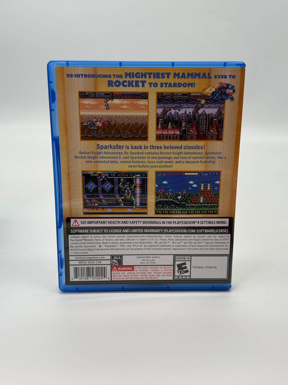 Rocket Knight Adventures Re Sparked Sony Playstation 4 Neuwertiger Zustand CIB